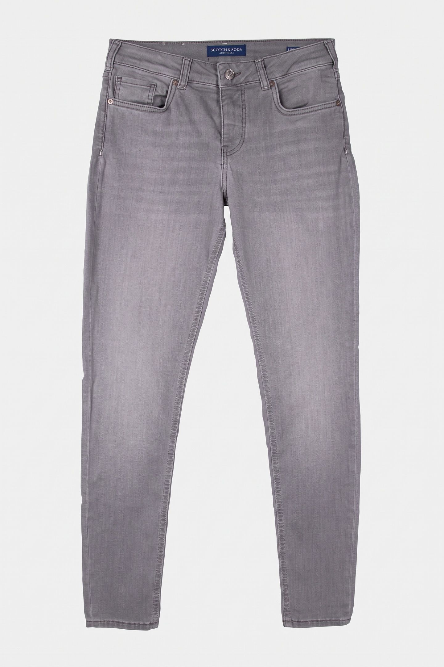 BOHEMIENNE MID RISE SKINNY JEANS GREY ROOTS 3