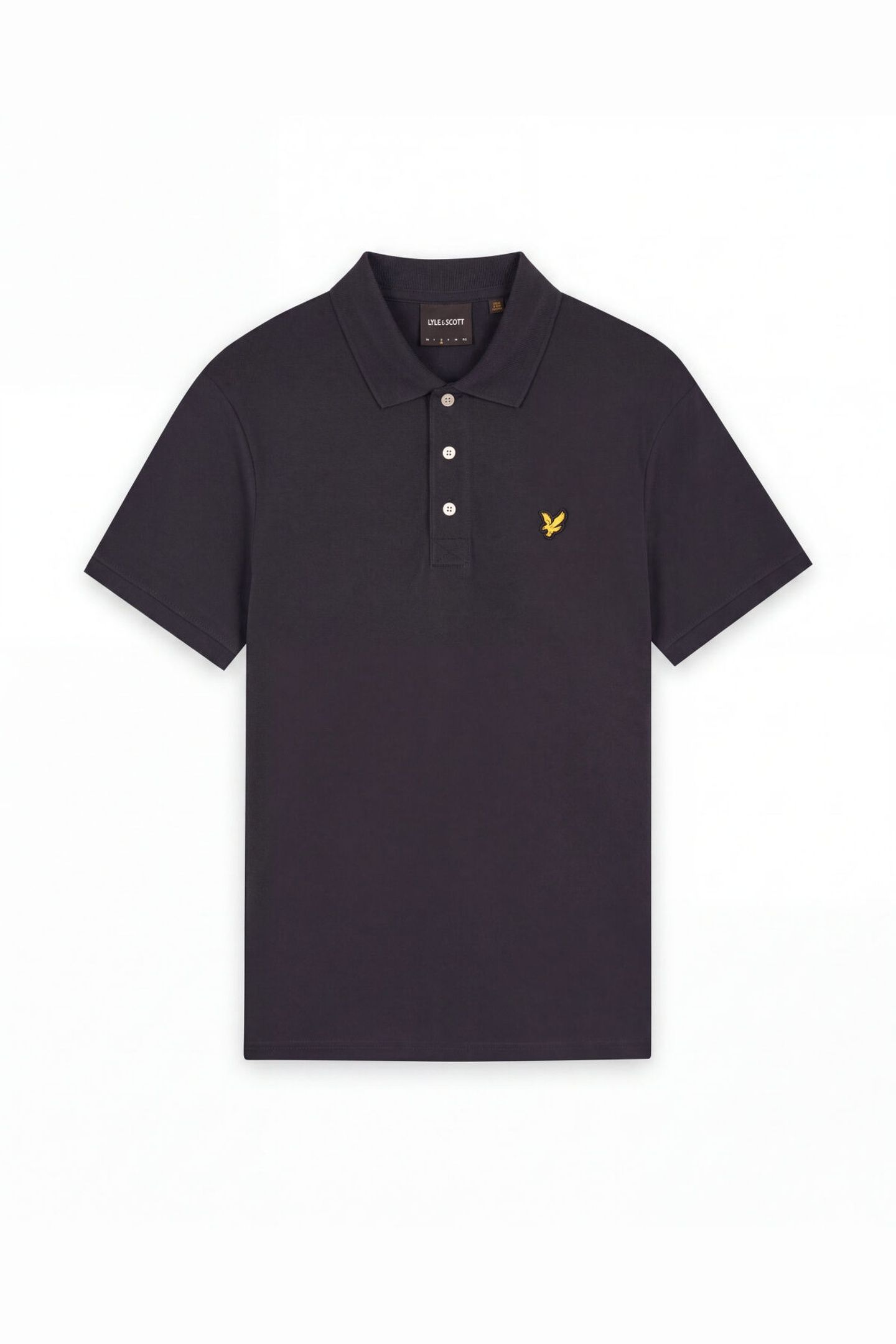 PLAIN POLO SHIRT CARBON 4