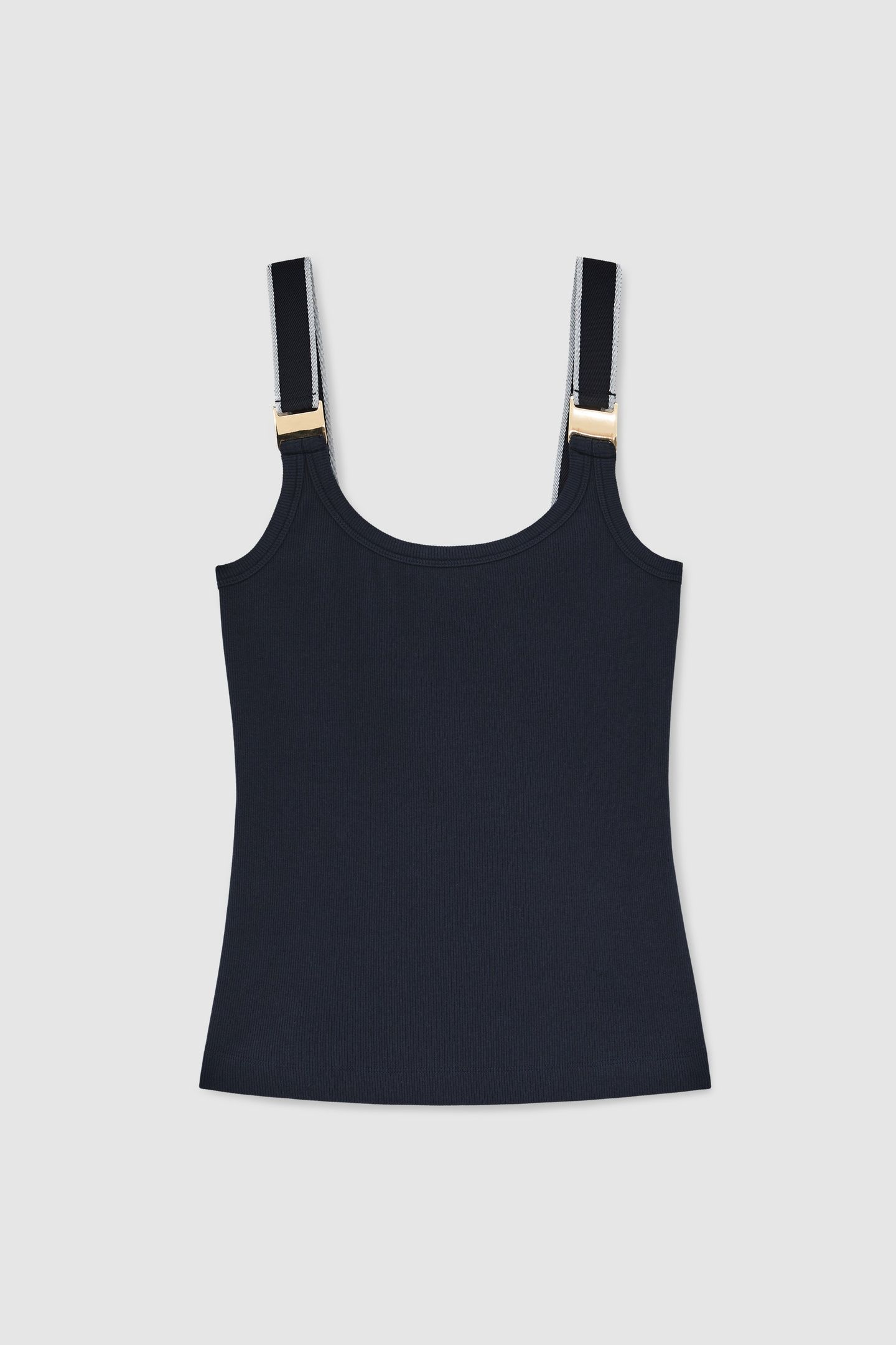 HARDWEAR DETAIL VEST NAVY/WHITE 4