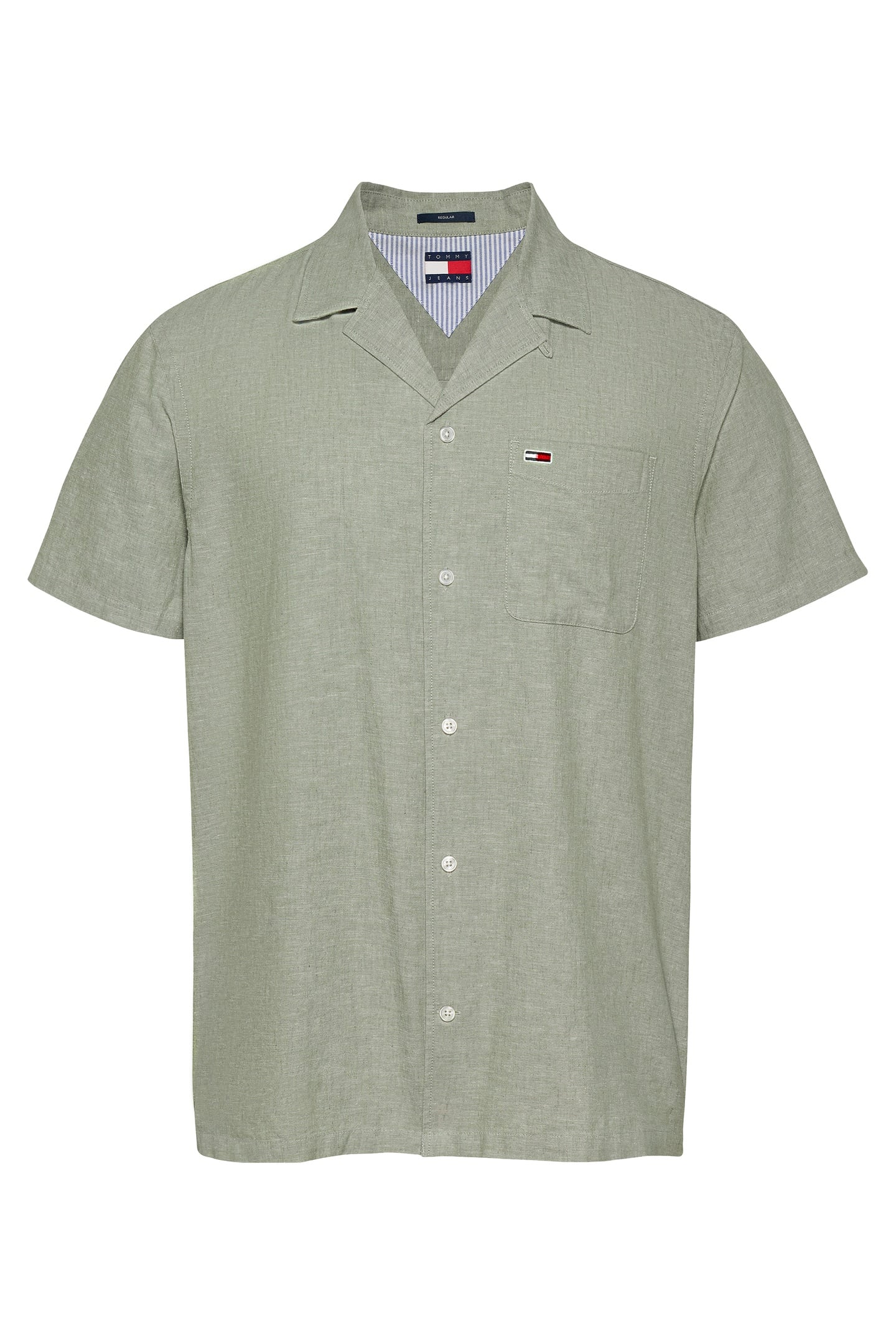TJM LINEN BLEND CAMP ARUBA GREEN 4