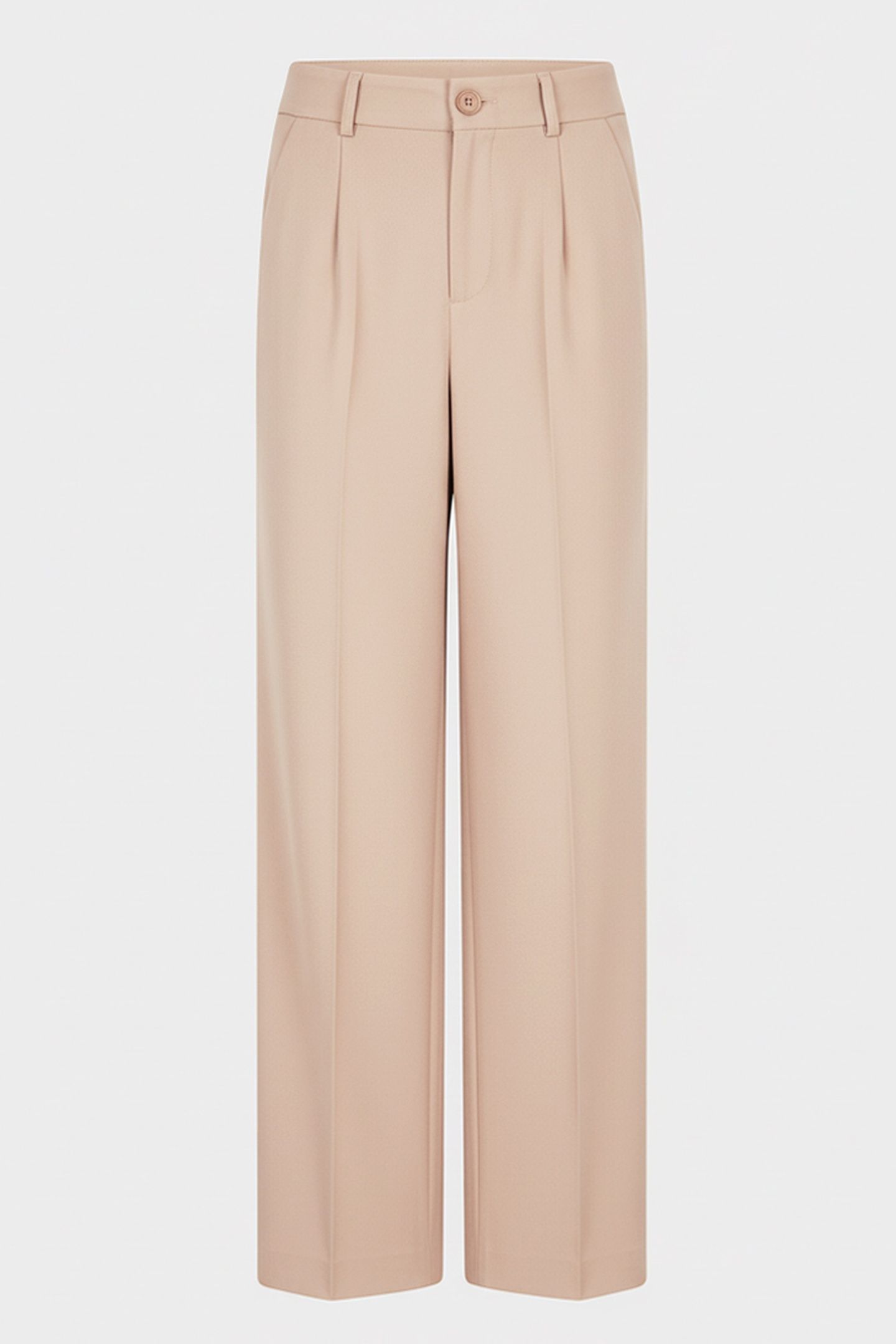 TROUSERS WIDE LEG ELASTIC MELANGE SAND MELANGE 3
