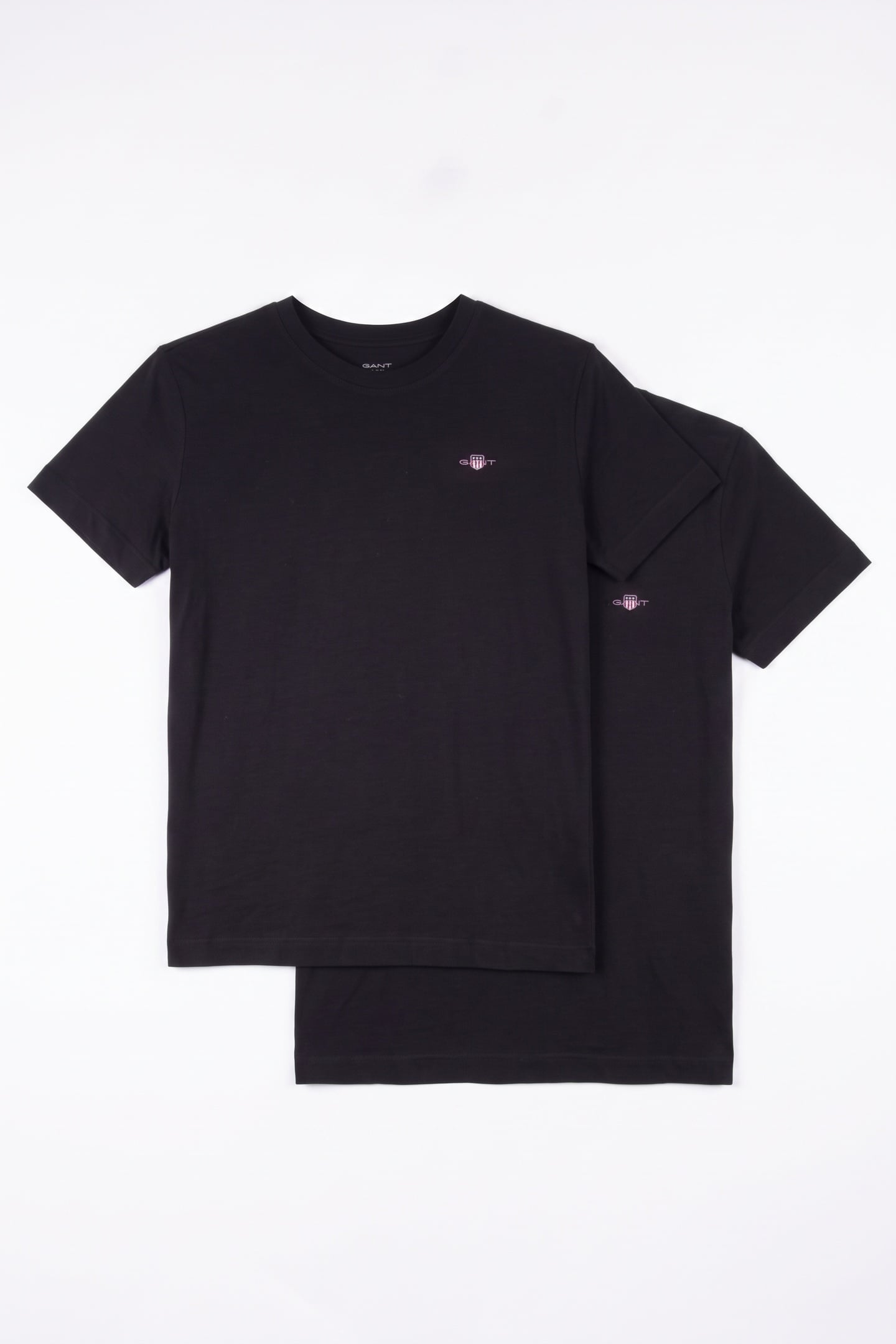 TEEN UNISEX C-NECK T-SHIRT 2-PACK BLACK 1