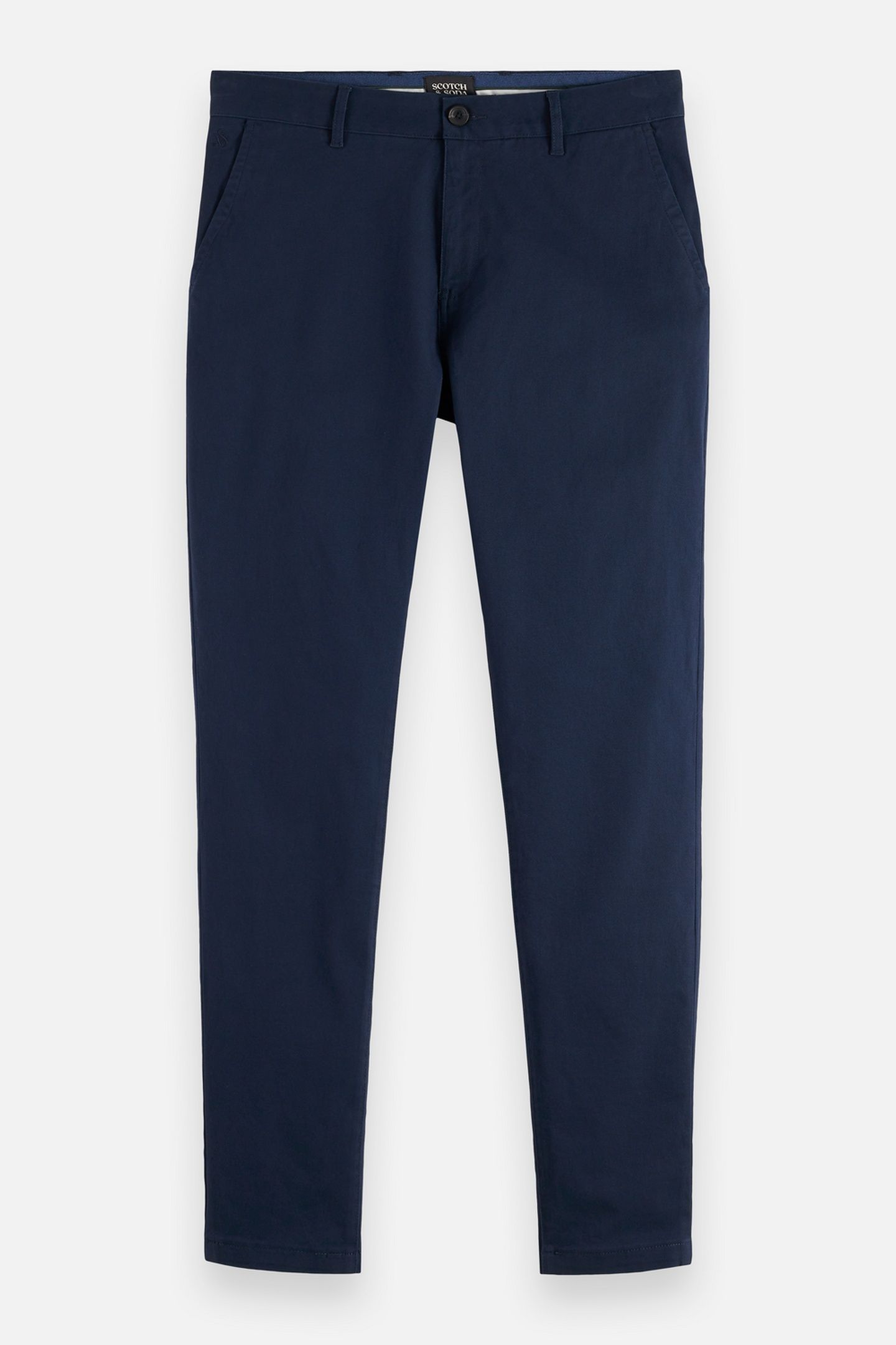 MOTT COTTON-BLEND TWILL CHINO NAVY 4