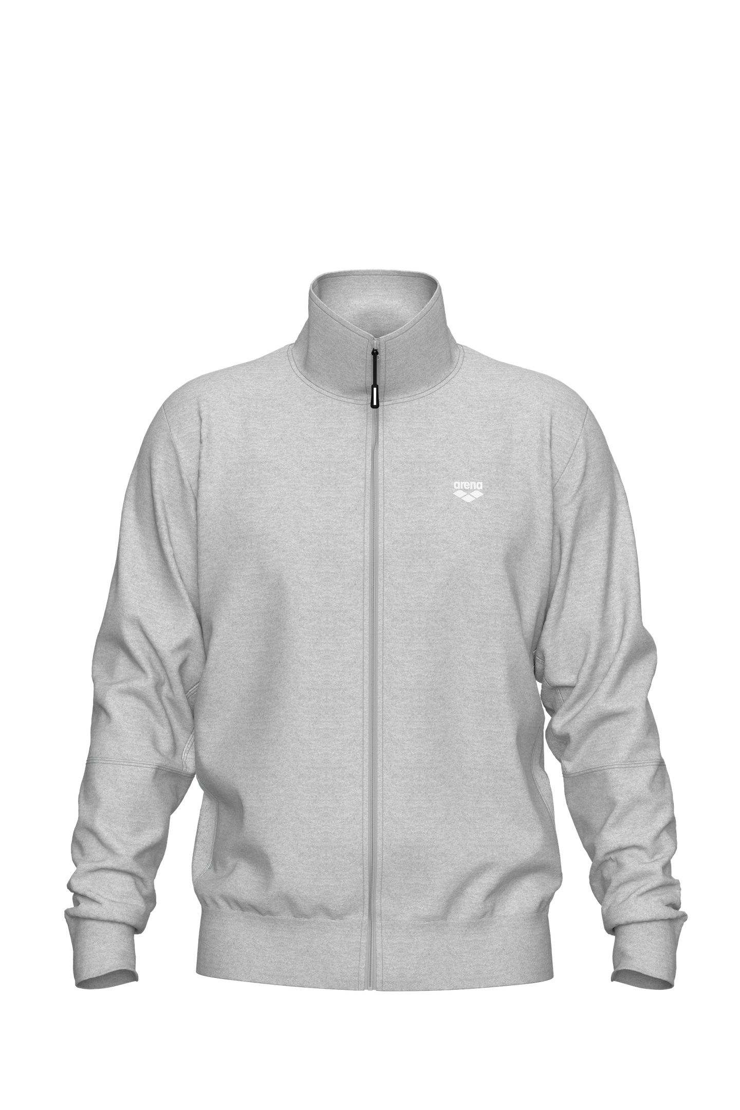 TEAM ESSENTIAL JACKET MEDIUM GREY HEATHER 1