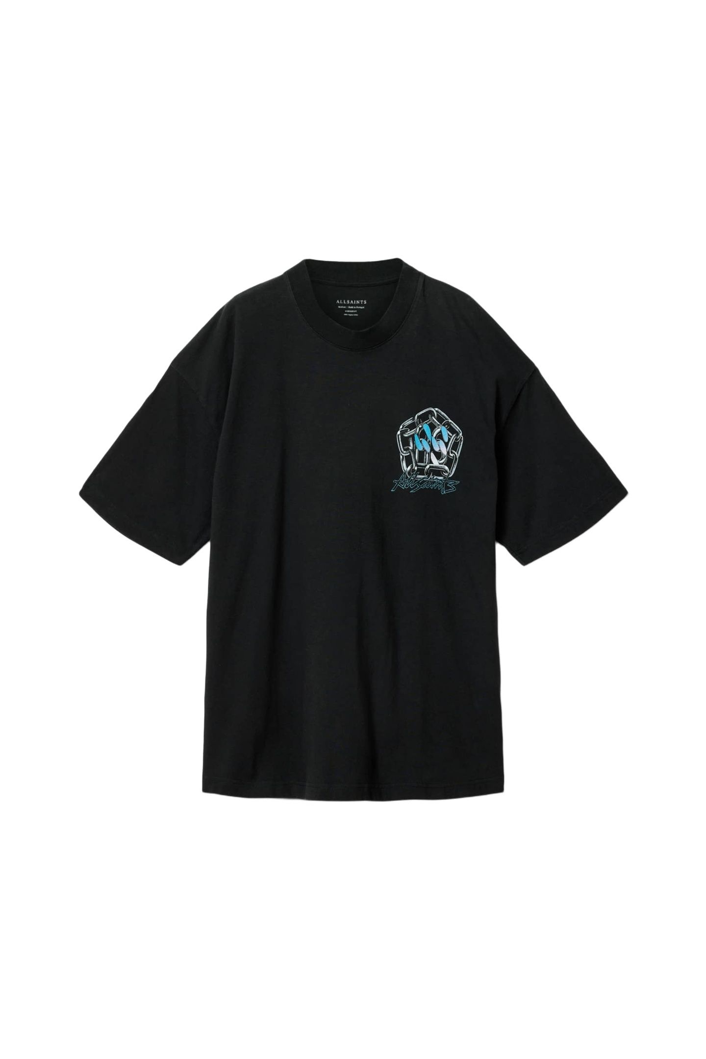 AFFIX SS CREW WASHED BLACK 6