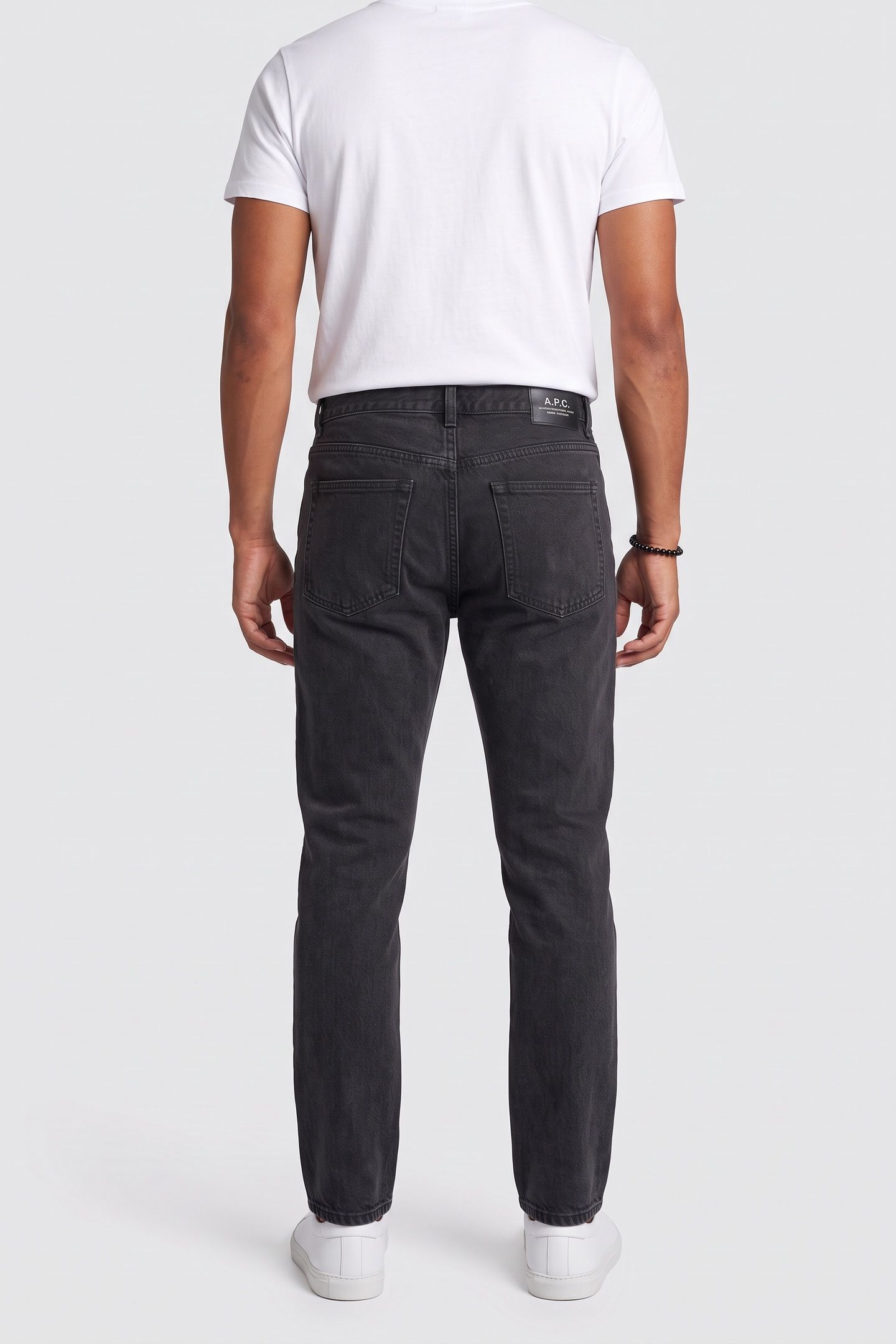 UNISEX JEANS SMALL NEW STANDARD WASHED BLACK 3