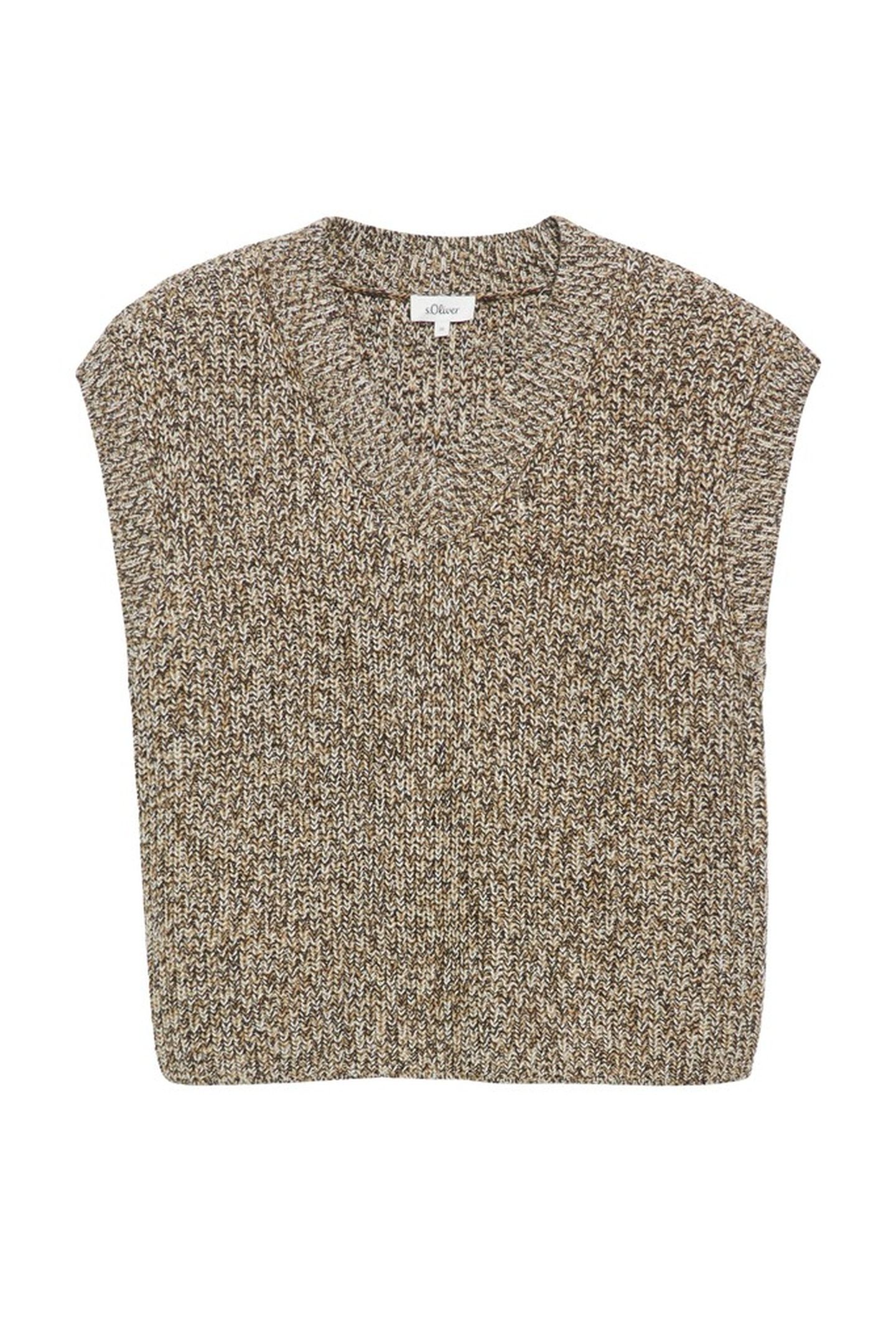 S.OLIVER PULLOVERS BROWN 4