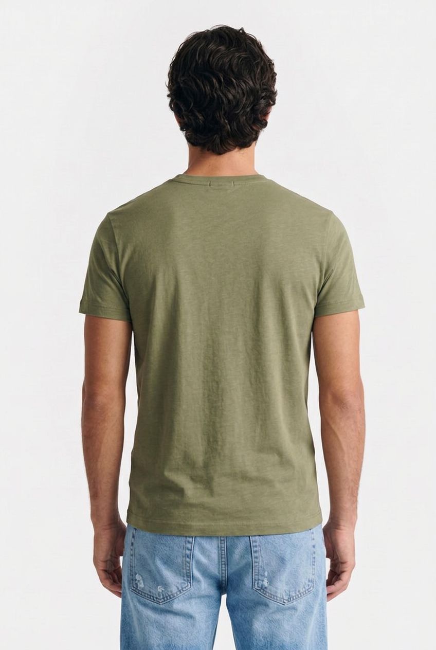 LOGO T-SHIRT DRY HERB GREEN 2