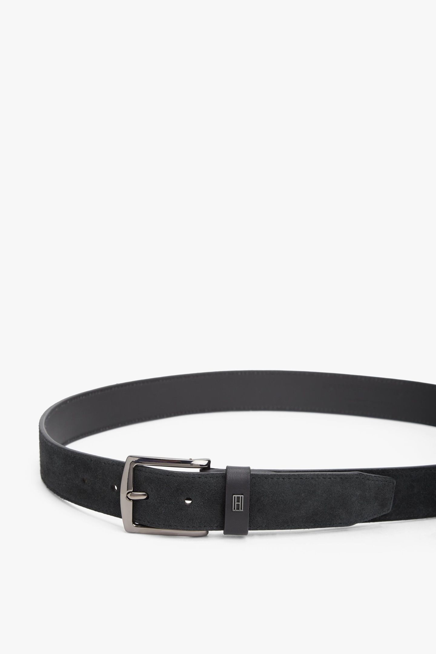 DENTON ELEVATED SUEDE BELT BLACK 3