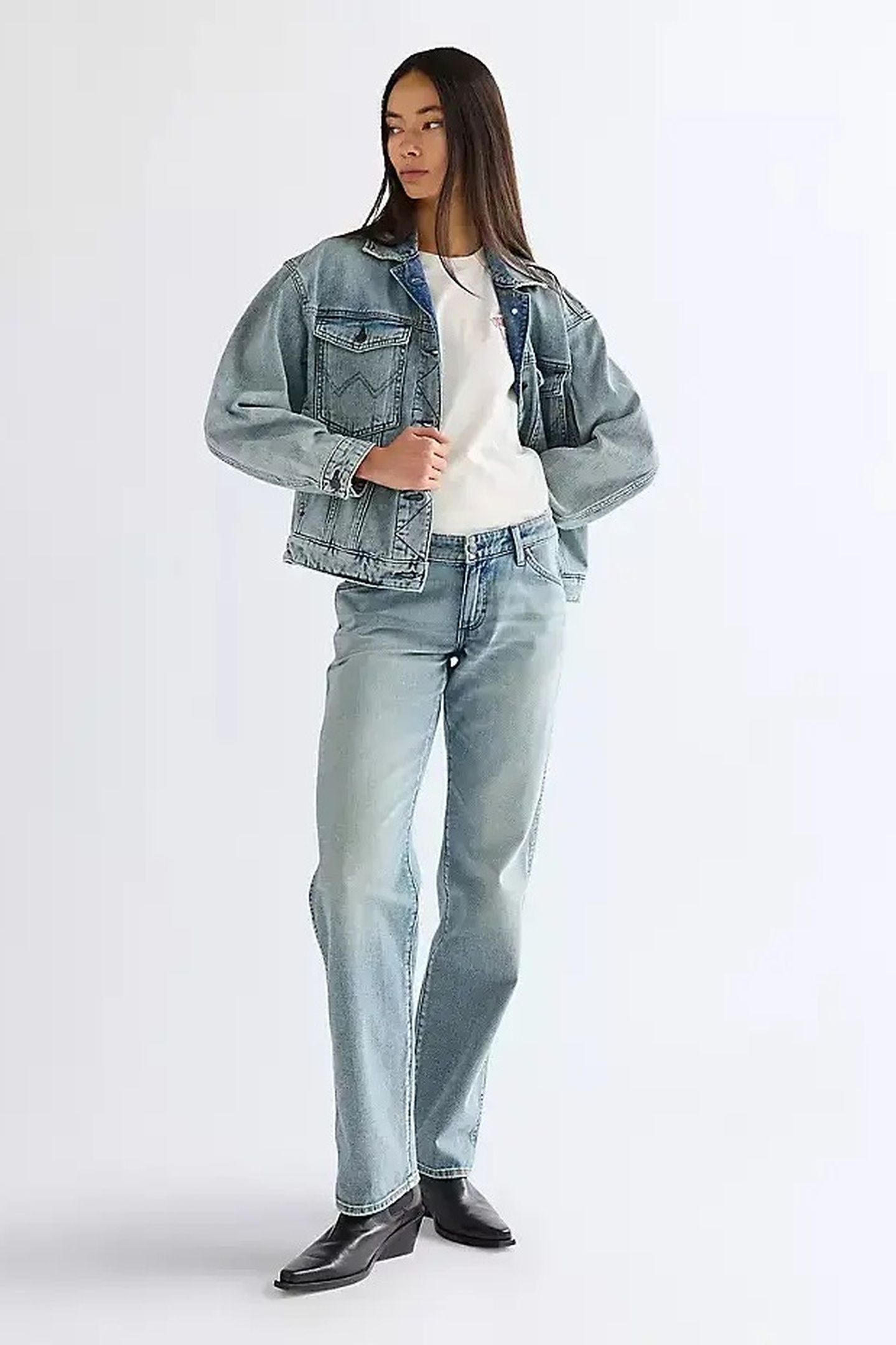 COWGIRL JACKET HIPPIE HAZE DENIM BLUE 3