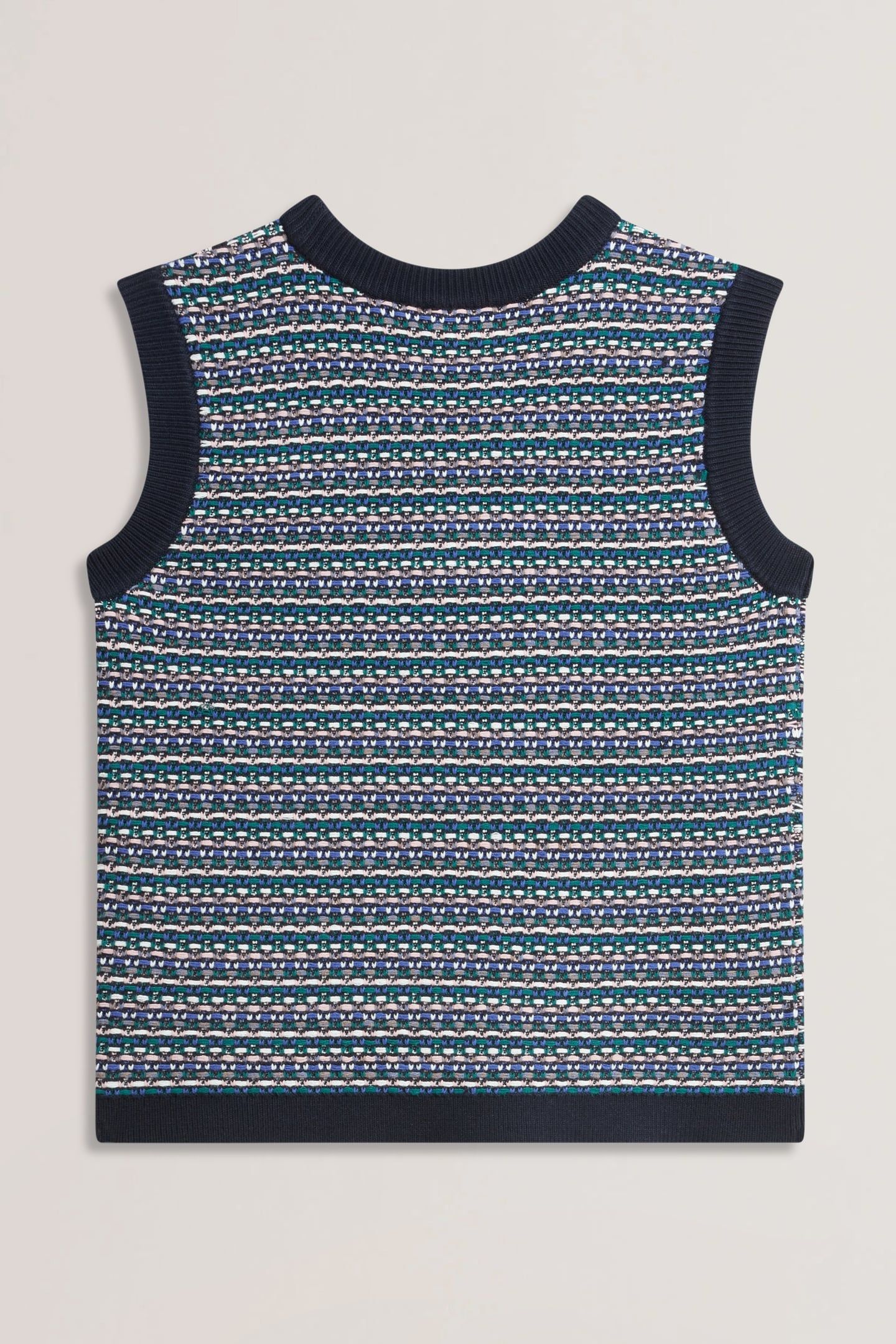 SAMIRHA INTEREST KNIT TANK NAVY 4