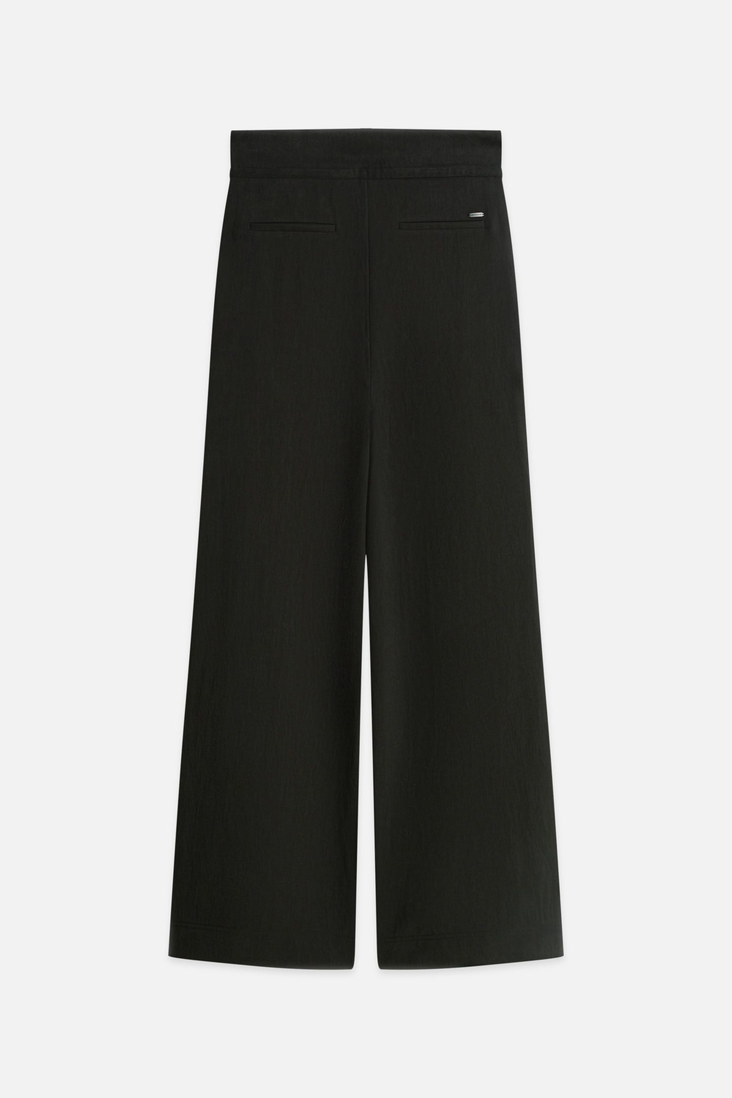 JUNE - HIGH RISE WIDE LEG TWILL PAPERBAG PANTS METEORITE 2