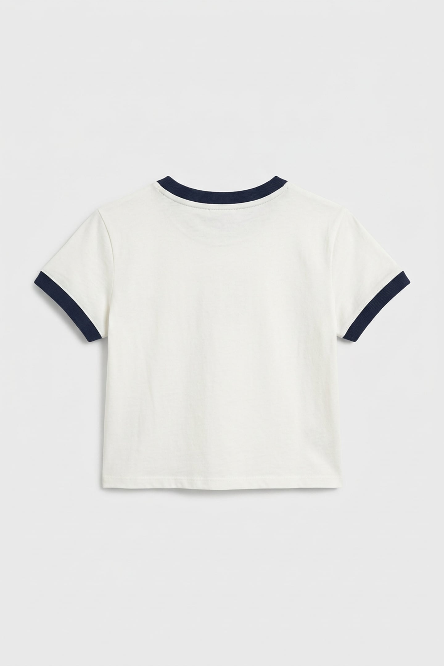 TEEN GIRLS COLLEGIATE BOXY TEE WHITE 3