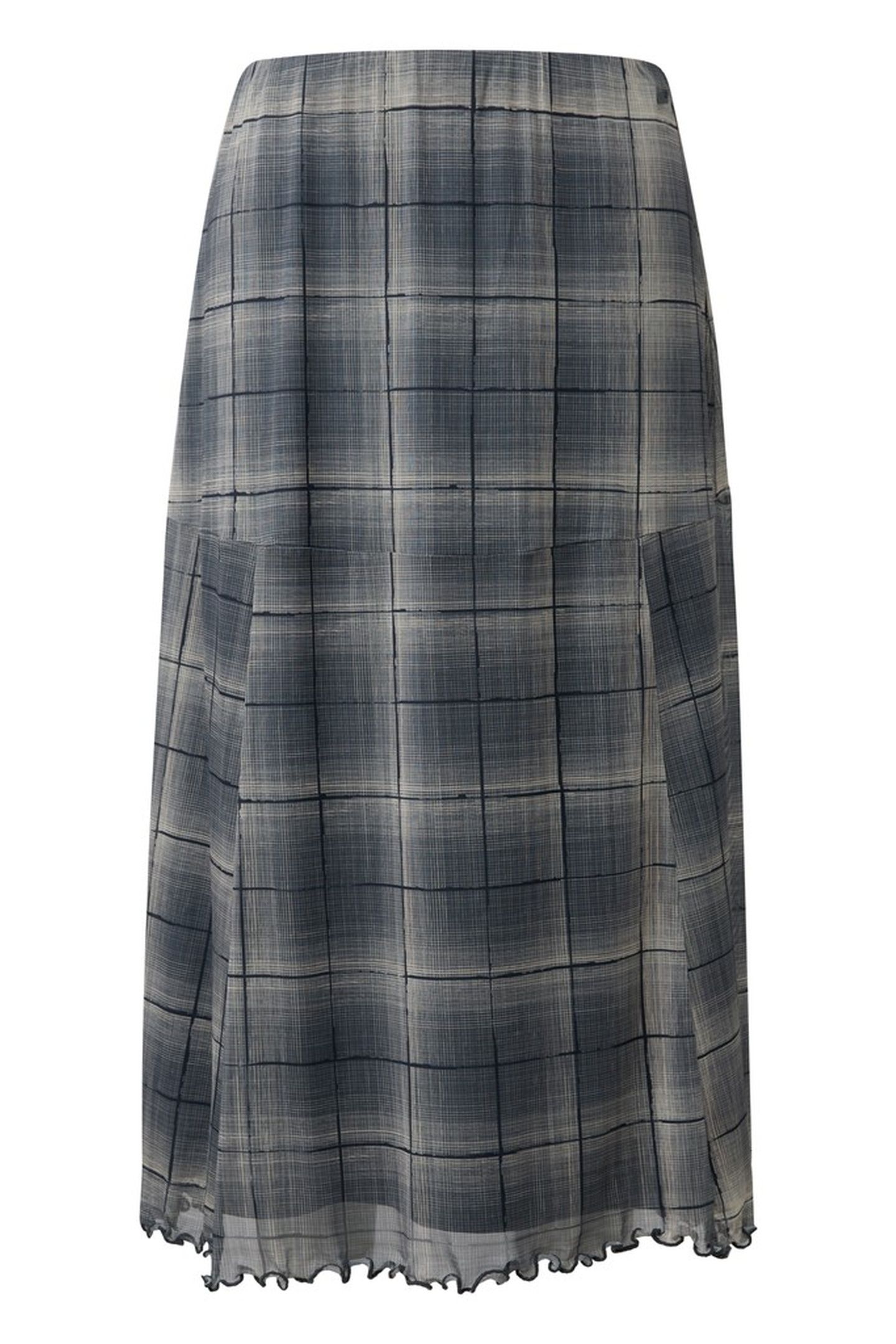 S.OLIVER-QS SKIRTS GREY/BLACK 4