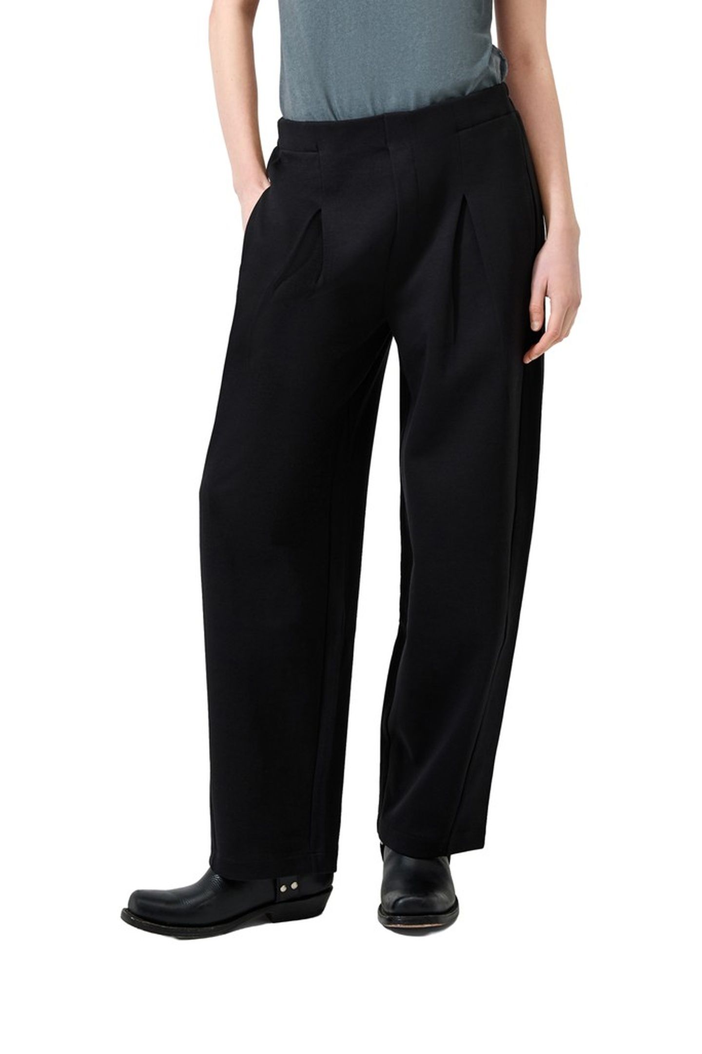 S.OLIVER-QS PANTS BLACK 1