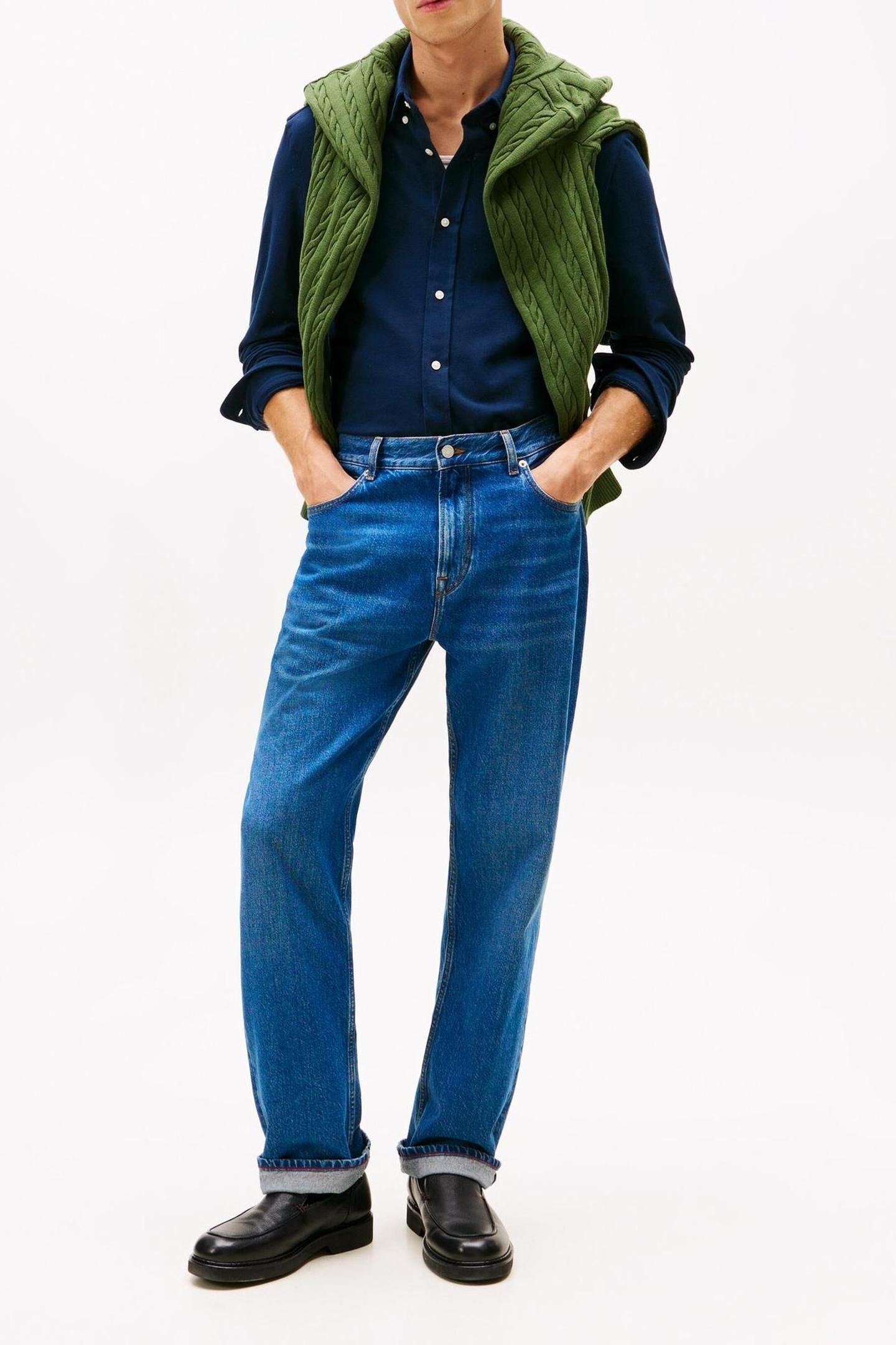 KNIT PIQUE FEATHERWEB DARK NIGHT NAVY 2