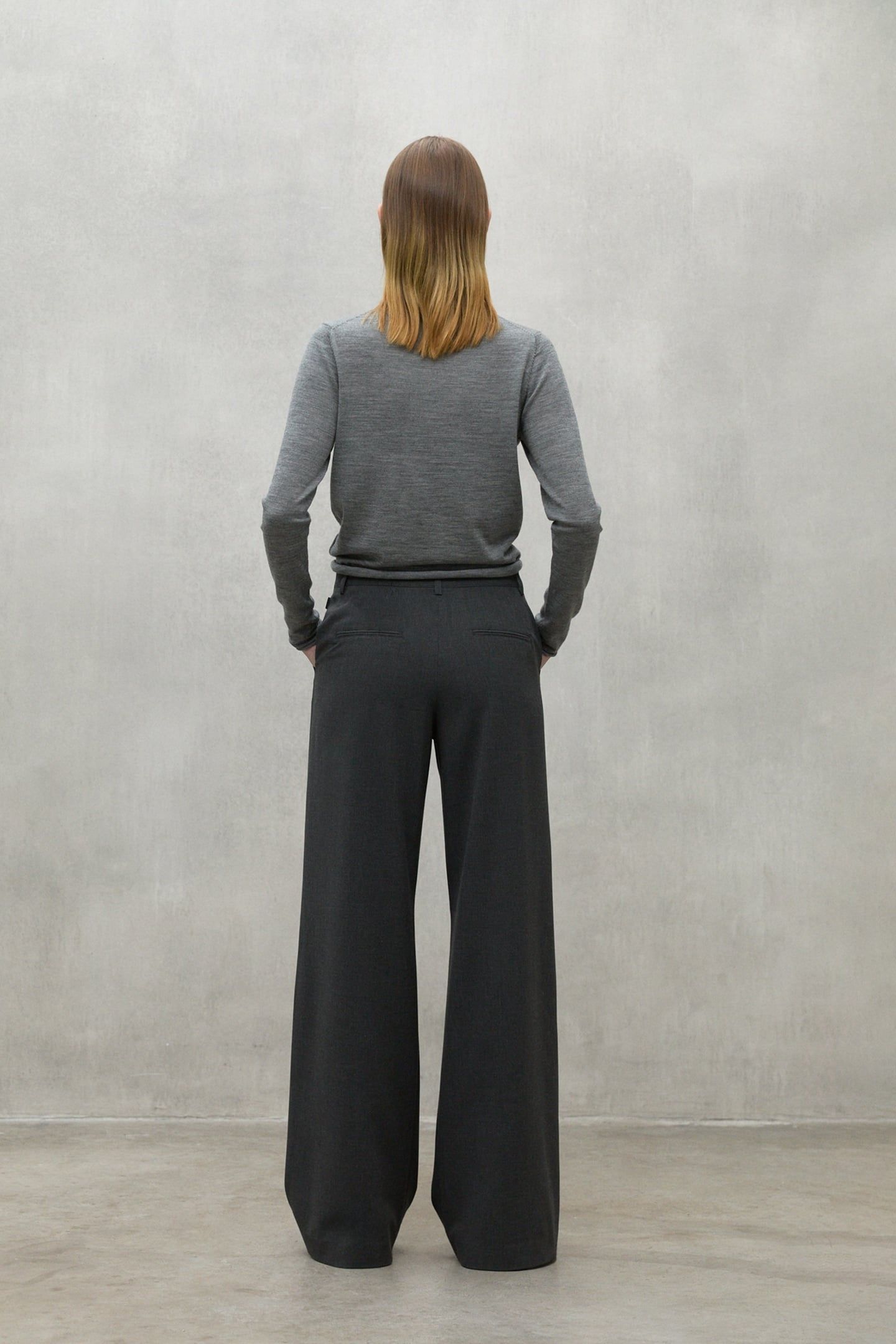 FAYAALF KNIT GREY MELANGE 2
