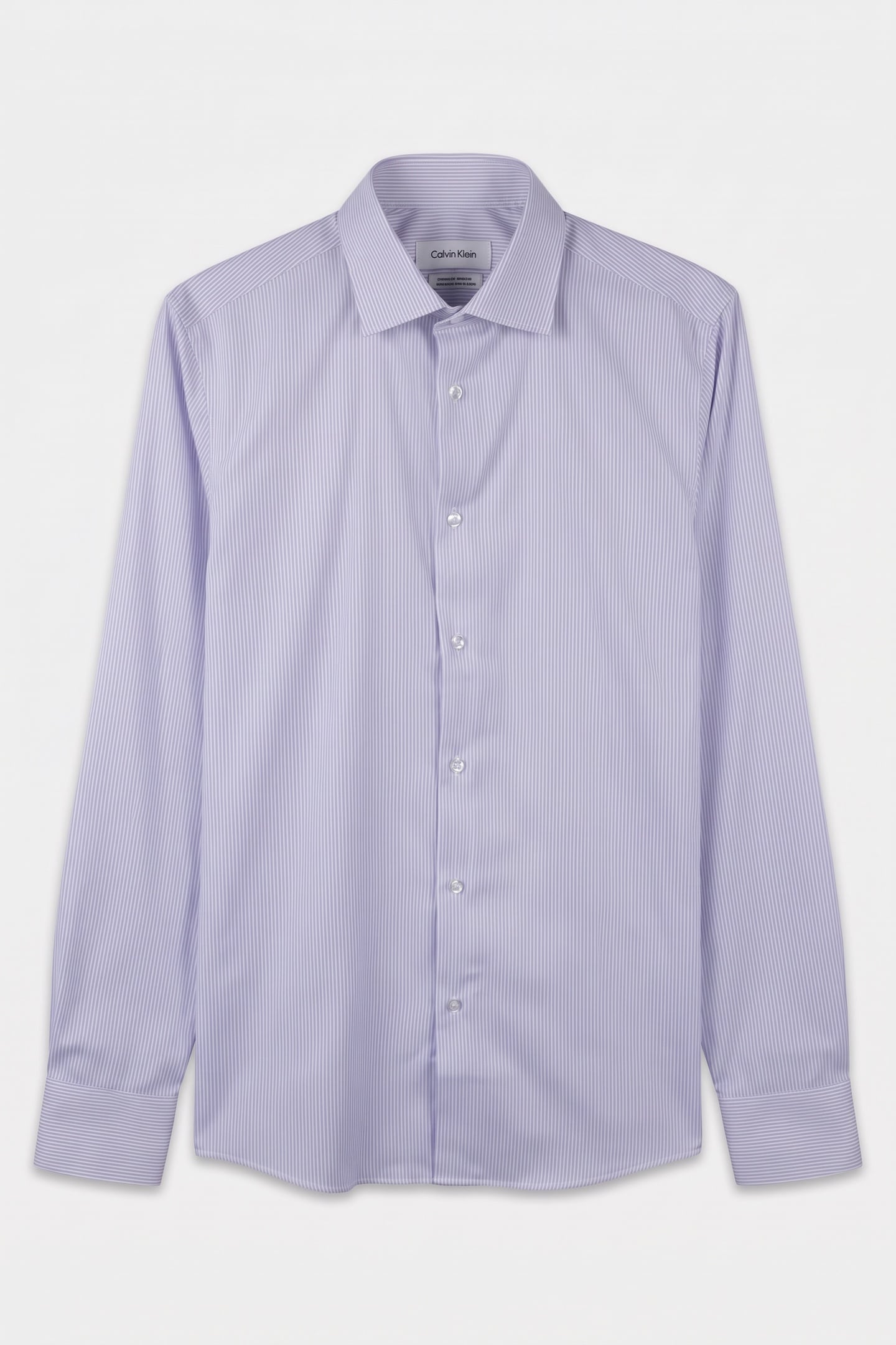 SLIM REF COTTON SHIRT PURPLE MULTI 3