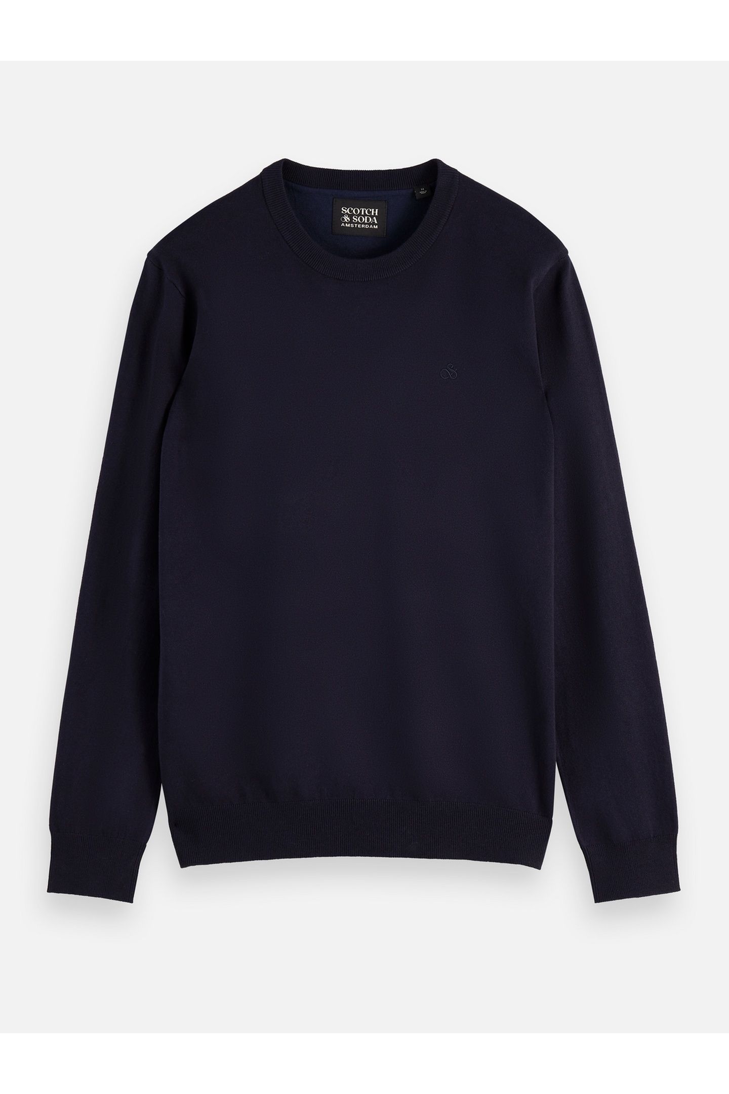 ECOVERO REGULAR-FIT PULLOVER NAVY 4