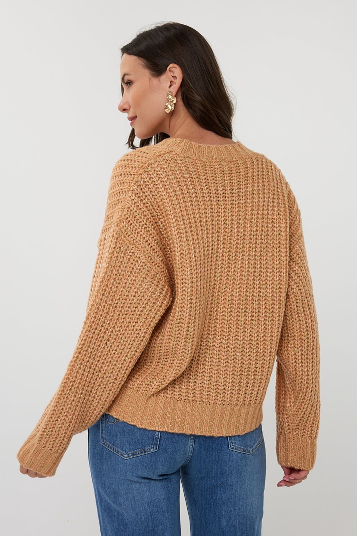 CARDIGAN OVERSIZE LUREX CANDY 3