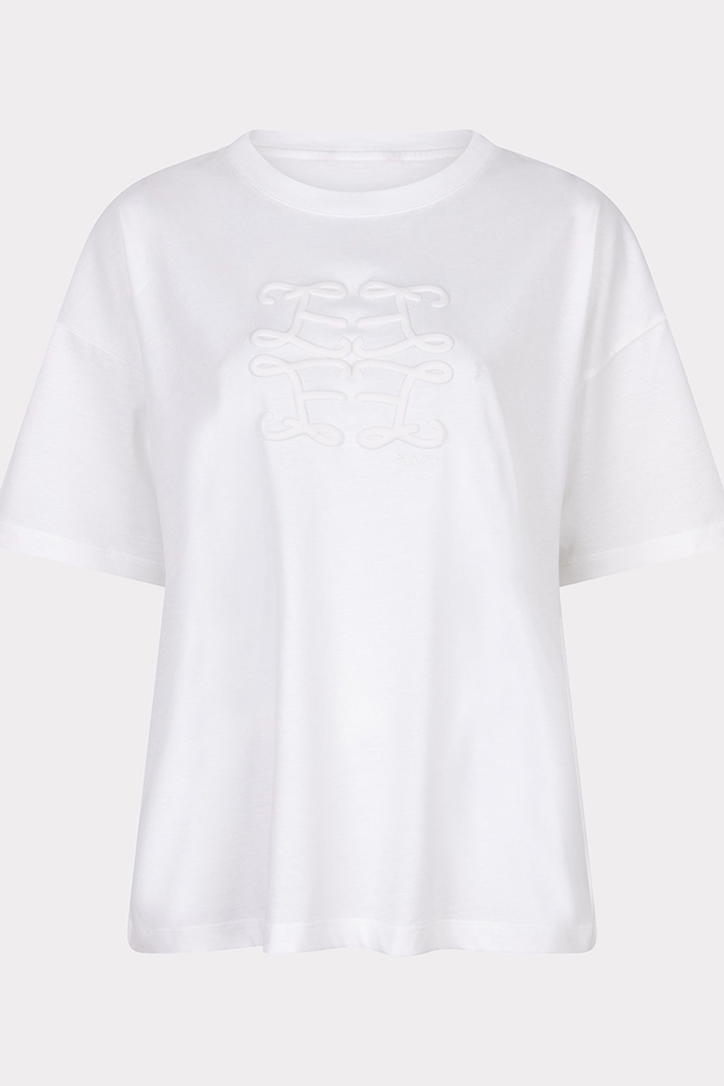 T-SHIRT WIDE MONOGRAM OFF WHITE 4