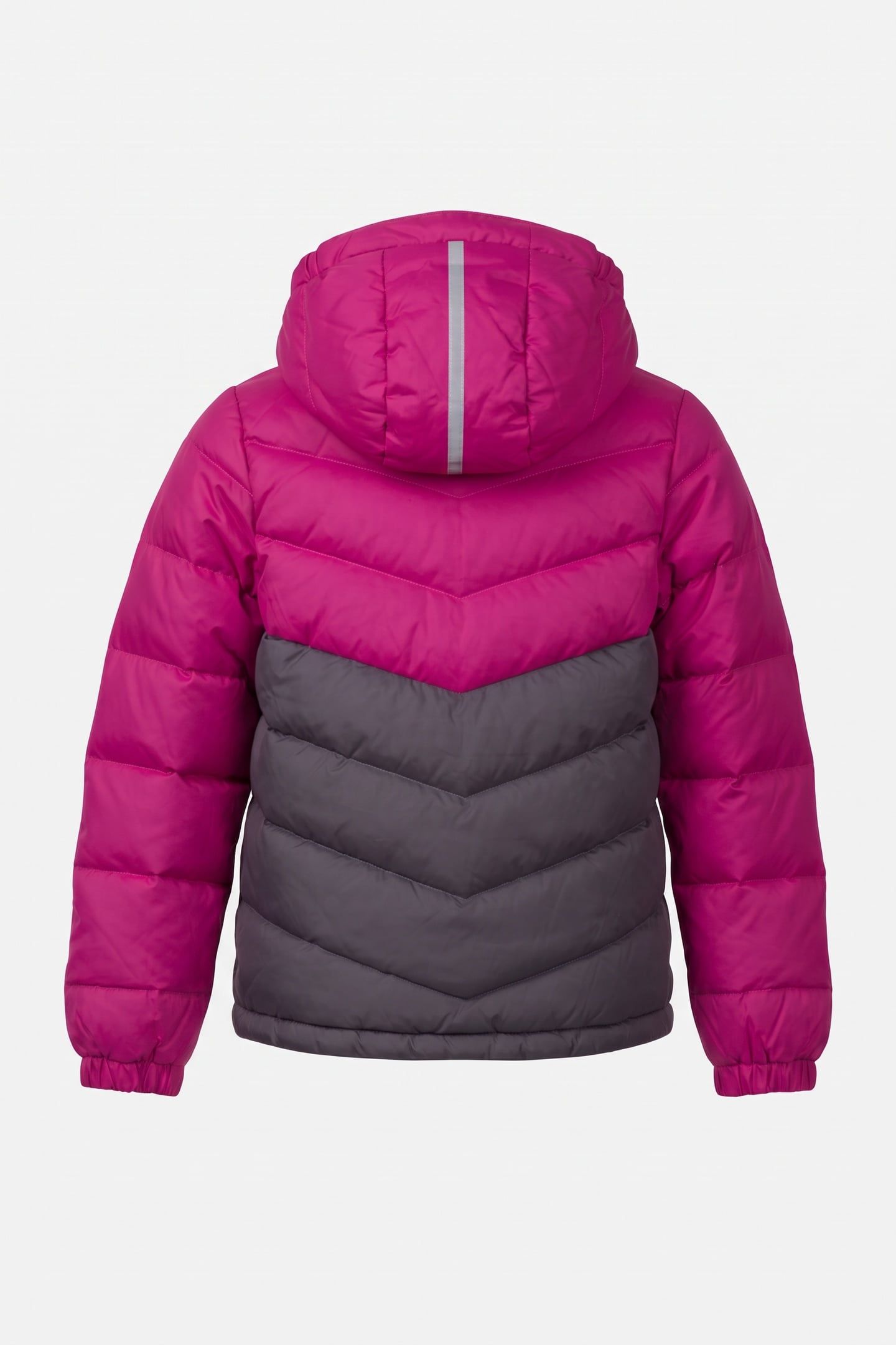BISMO DOWN KIDS JACKET PURPLE/SOLID CHARCOAL/IBIS ROSE 3
