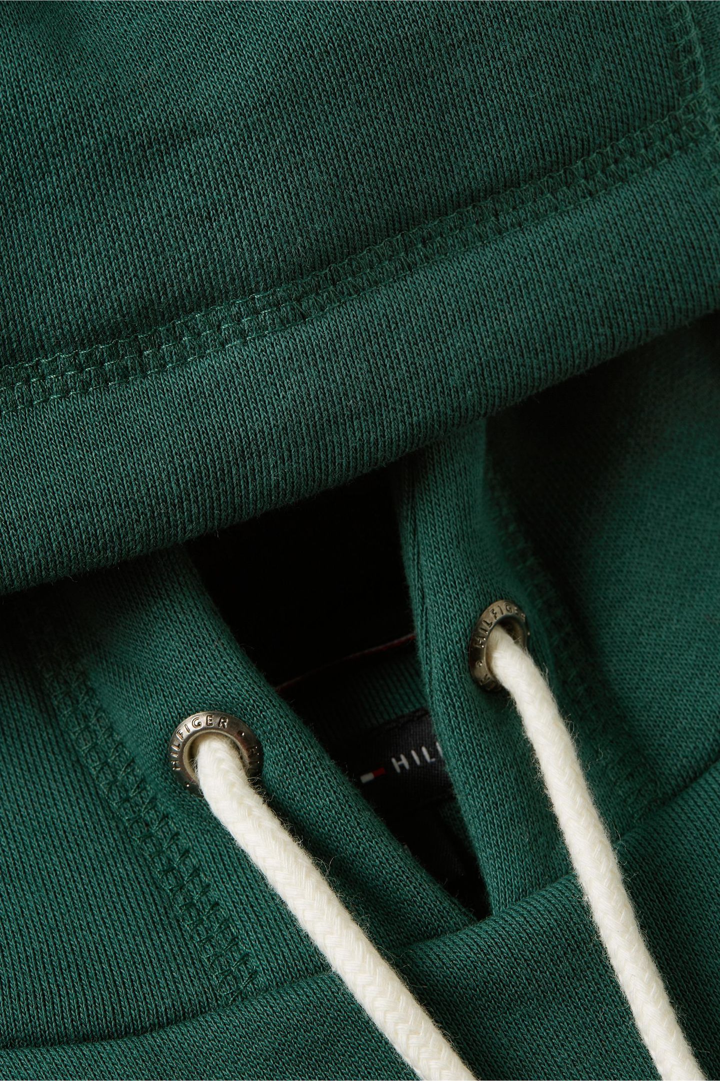 TOMMY LOGO HOODY ORNAMENTAL GREEN 5