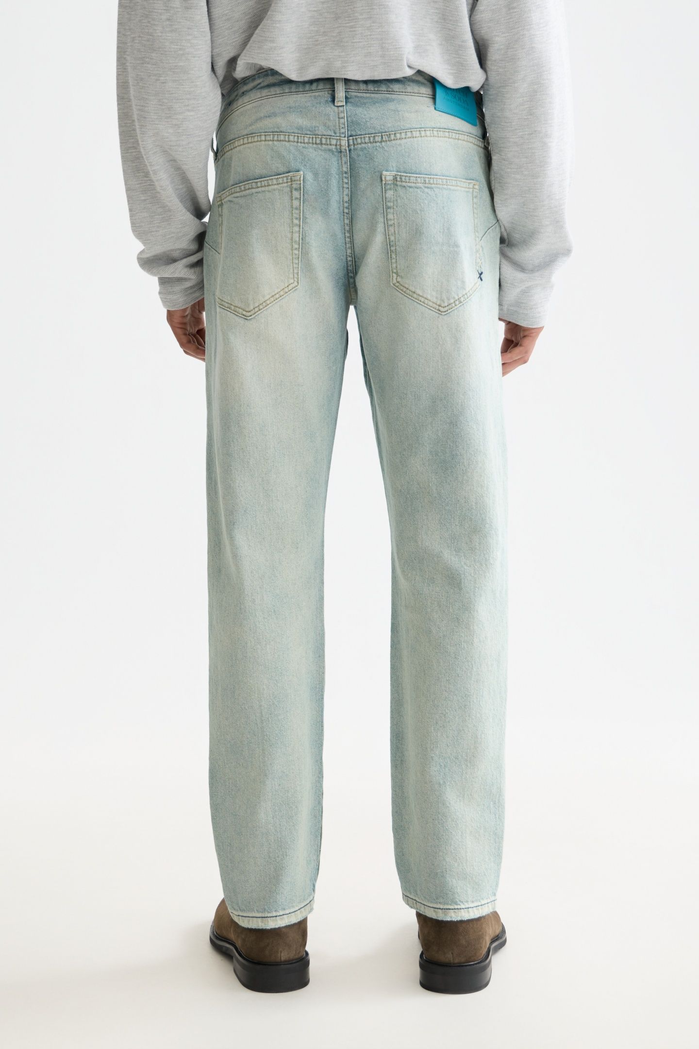 THE ZEE STRAIGHT JEANS NAVY 2
