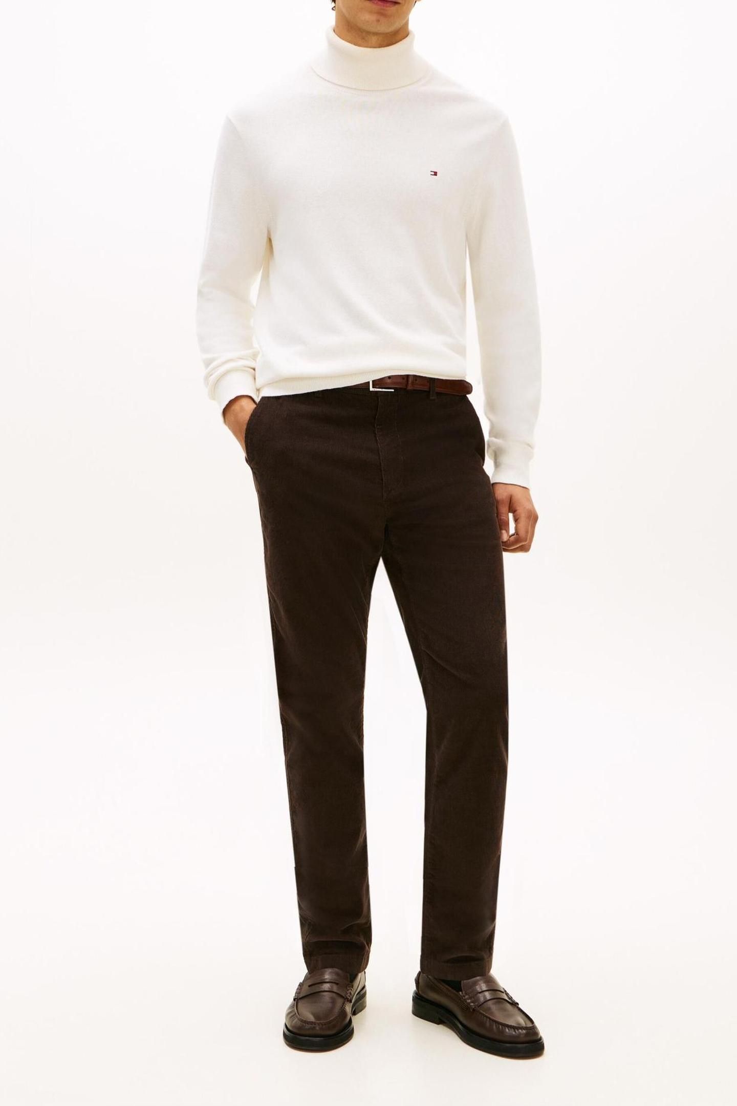 PIMA COTTON CASHMERE SWEATER IVORY PETAL 1