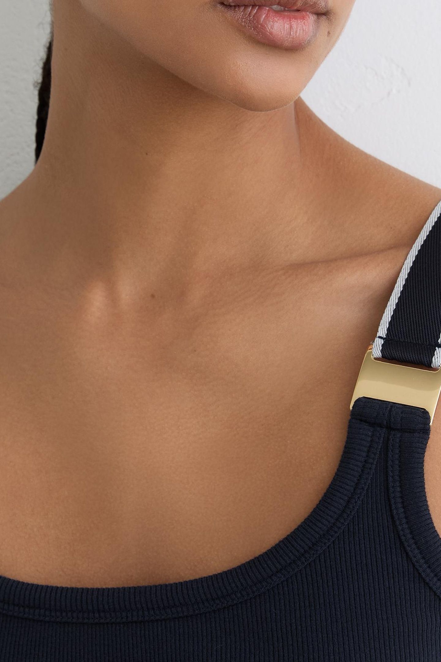 HARDWEAR DETAIL VEST NAVY/WHITE 5
