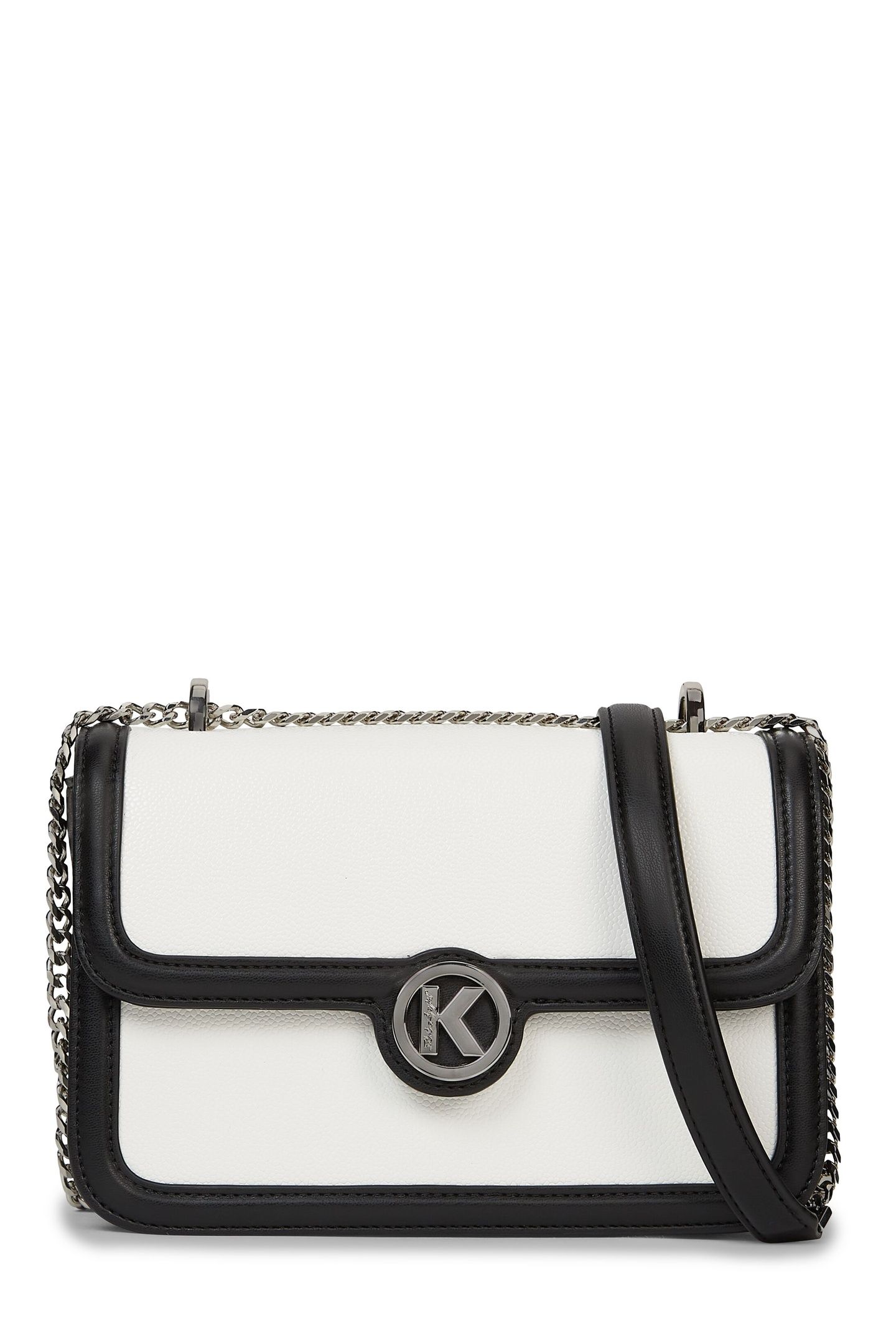 K/KLASSIK CROSSBODY BLACK/WHITE 1