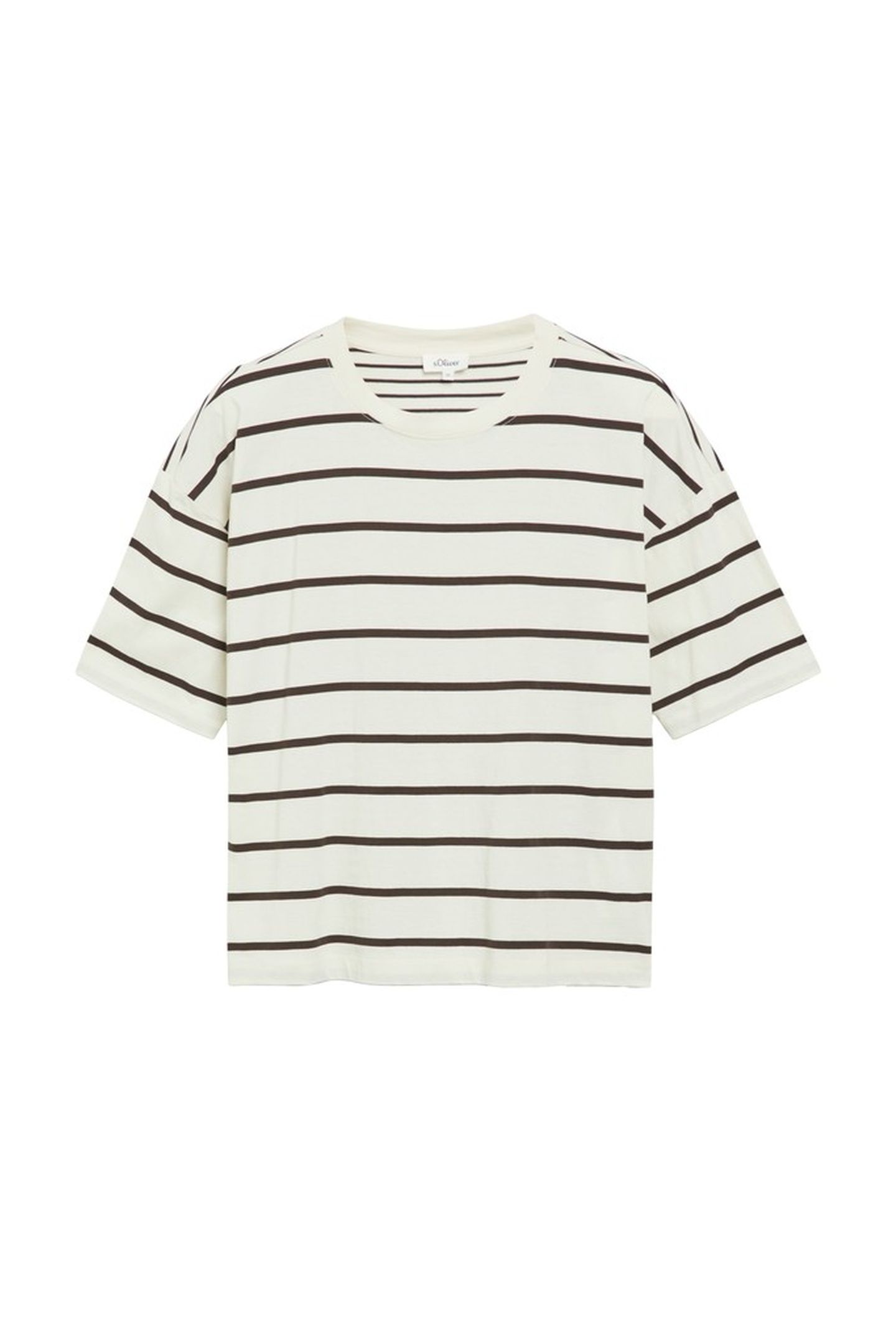 S.OLIVER T-SHIRTS BROWN 4