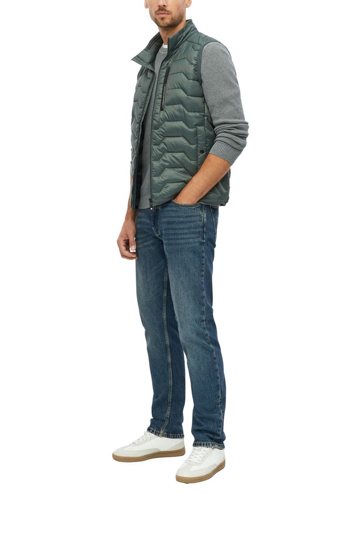 S.OLIVER JACKETS OUTDOOR BLUE GREEN 3