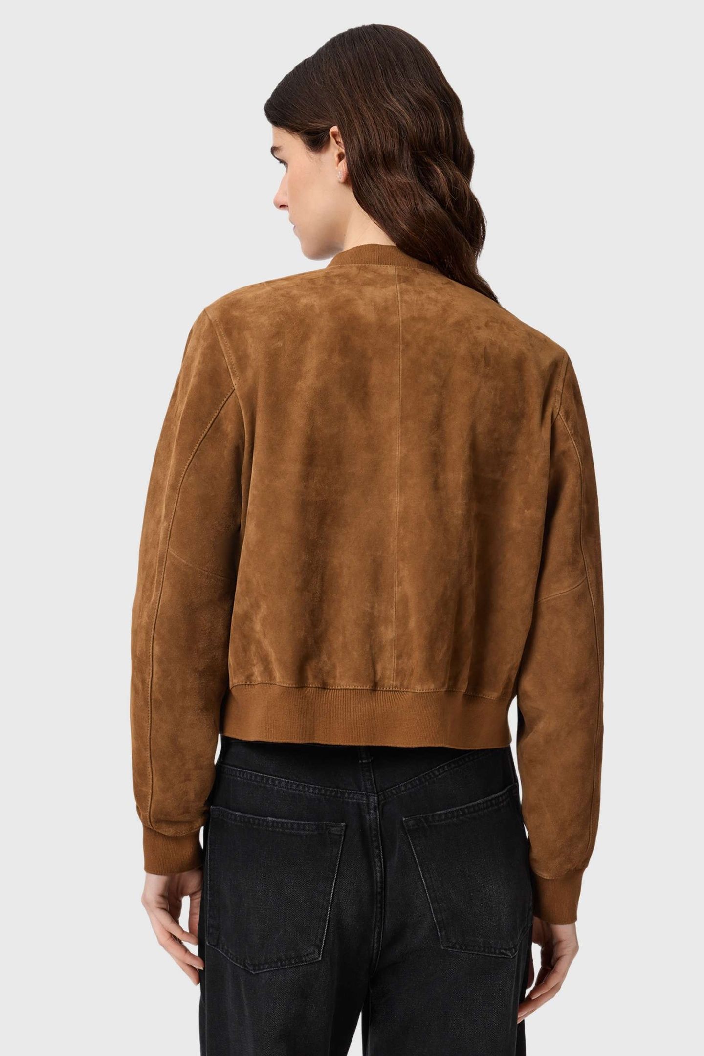 ORTEN SUEDE BOMBER SUGAR BROWN 2