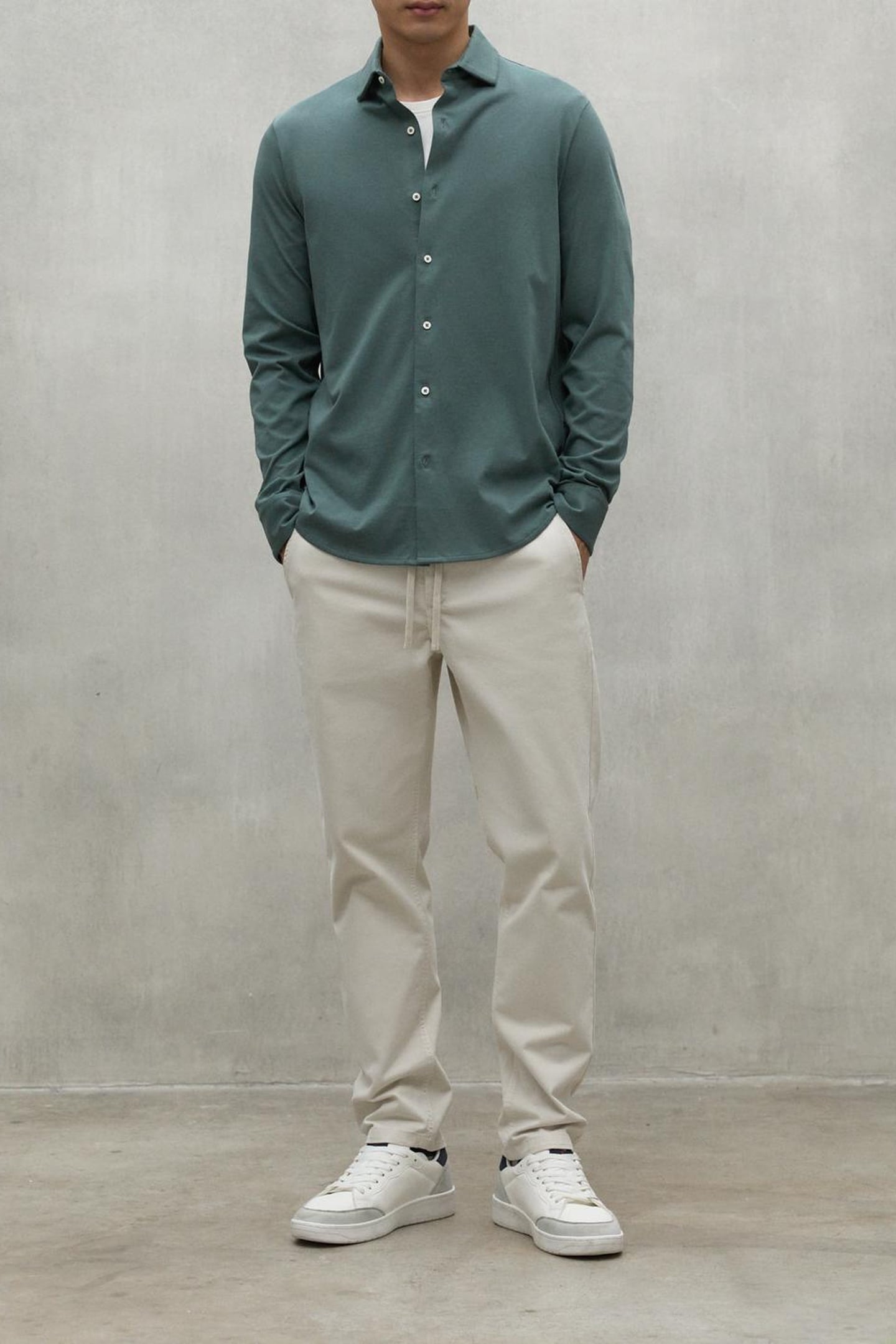 GAELALF SHIRT DUSTY GREEN 3