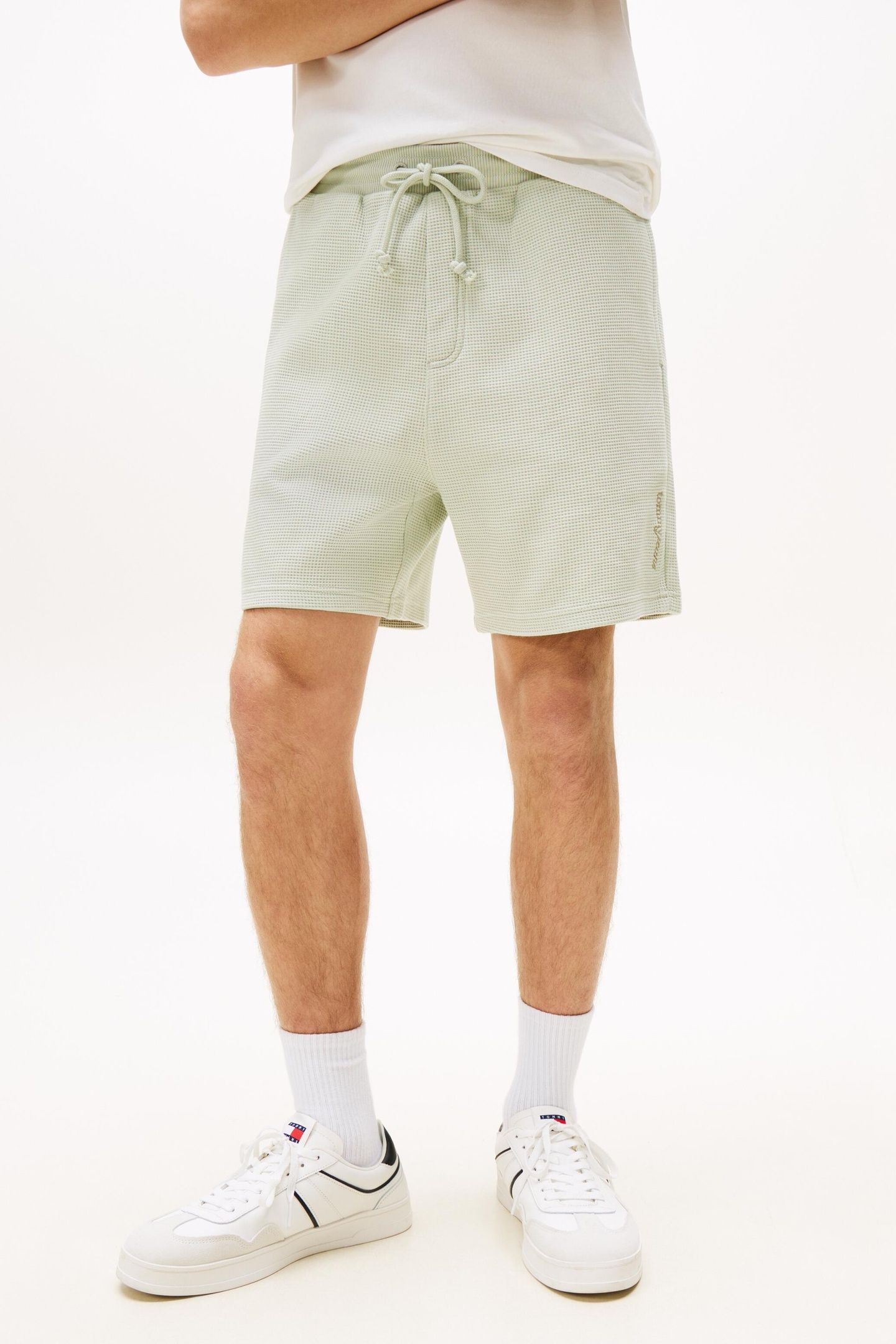 TJM RELAXED WAFFLE SCRIP MISTY SAGE 1