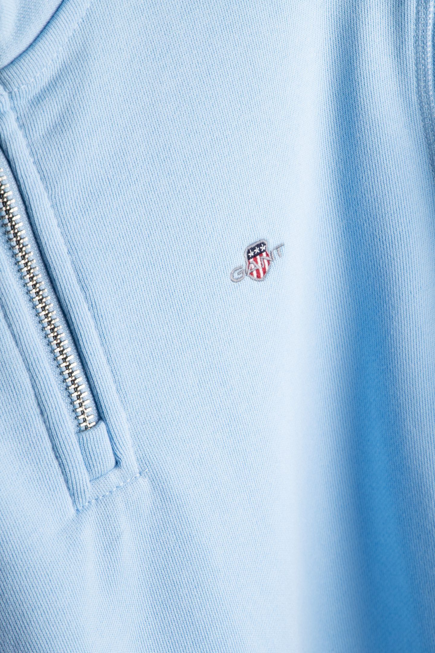 TEEN BOYS SHIELD HALF ZIP SWEATSHIRT SKY BLUE 4