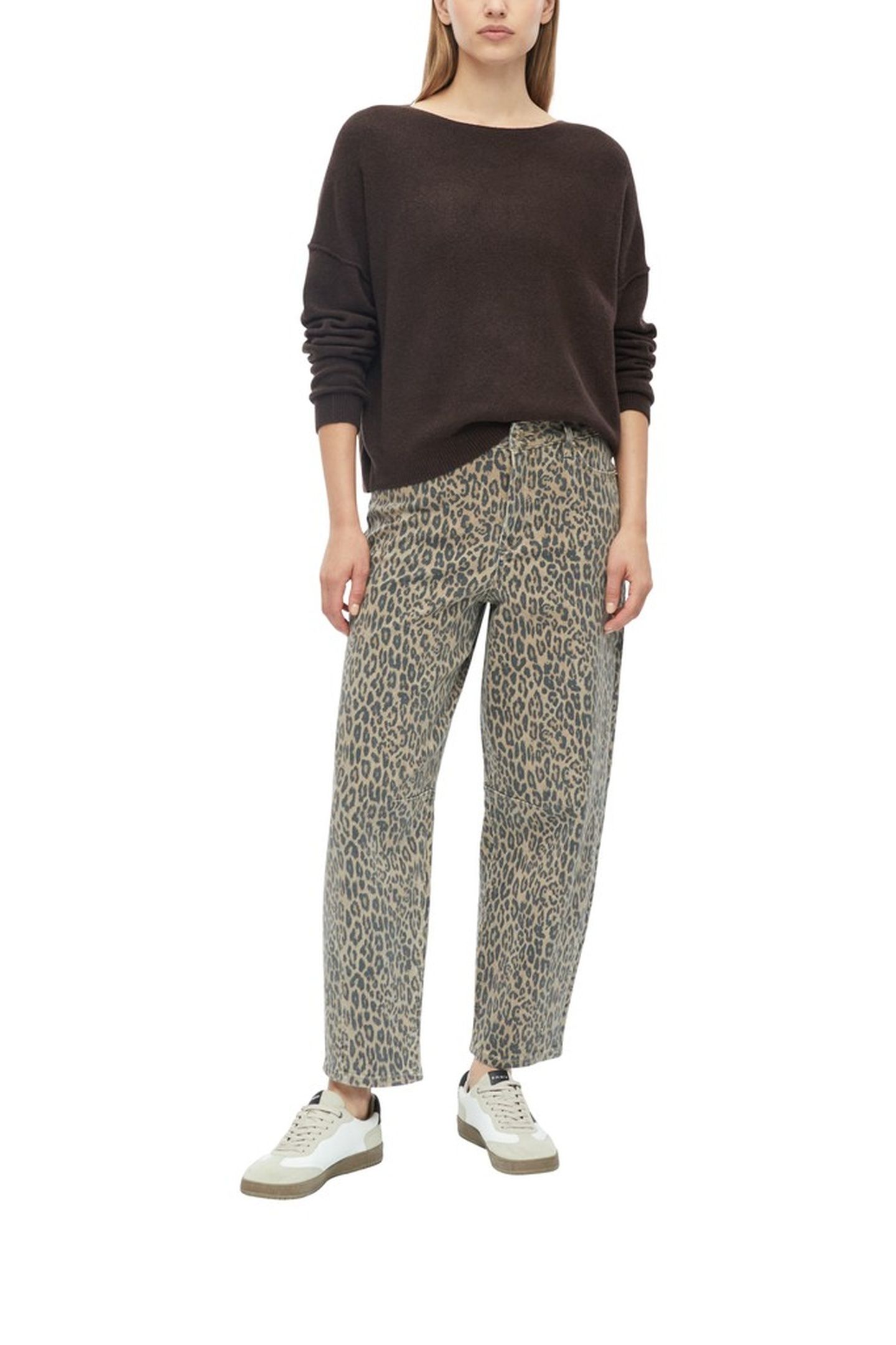 S.OLIVER PULLOVERS BROWN 2