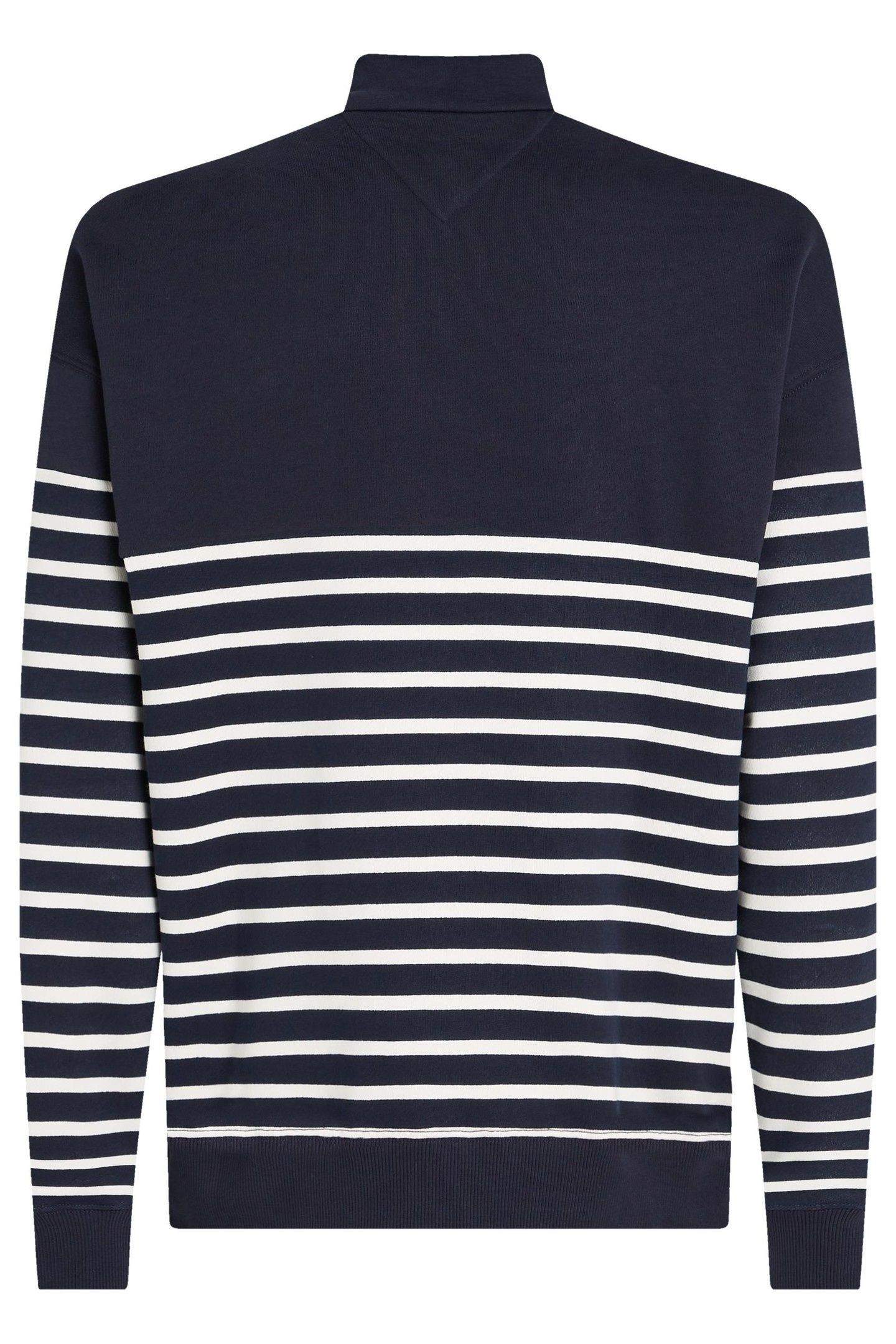 PLACED STRIPE 1/4 ZIP DESERT SKY/IVORY PETAL 2