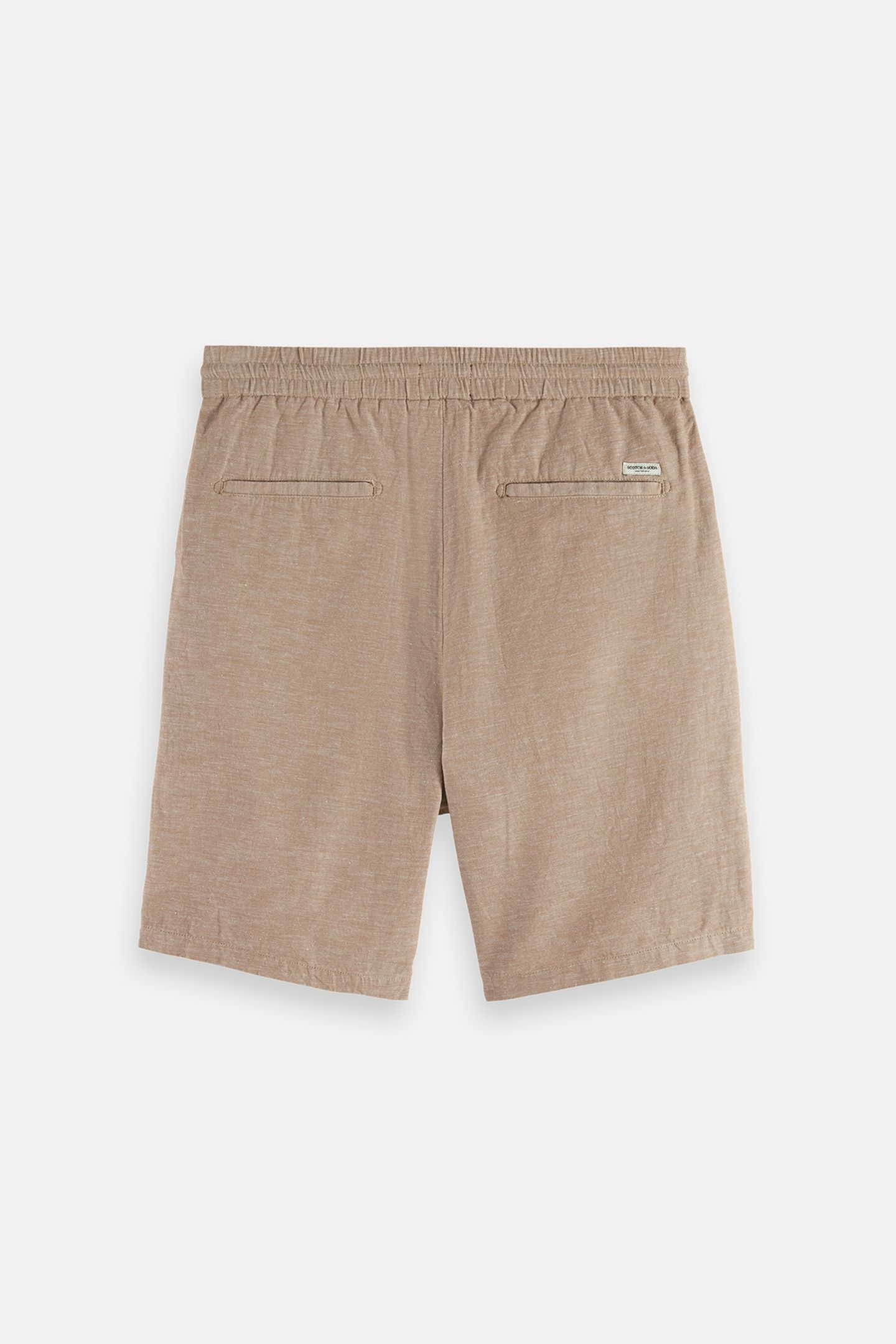 SEASONAL CORE FAVE COTTON LINEN REGULAR-FIT CHINO SHORTS LT  5