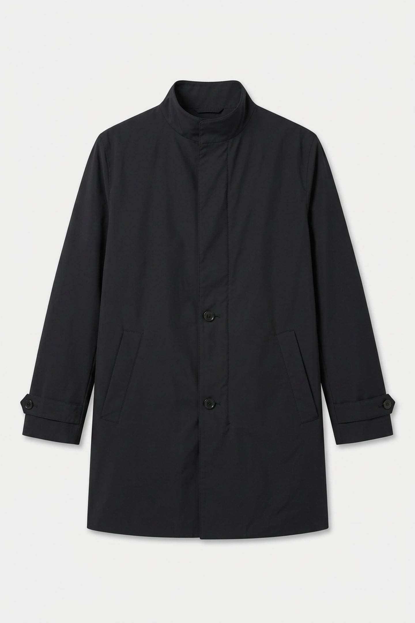 LIGHTWEIGHT COMMUTER COAT BLACK 3