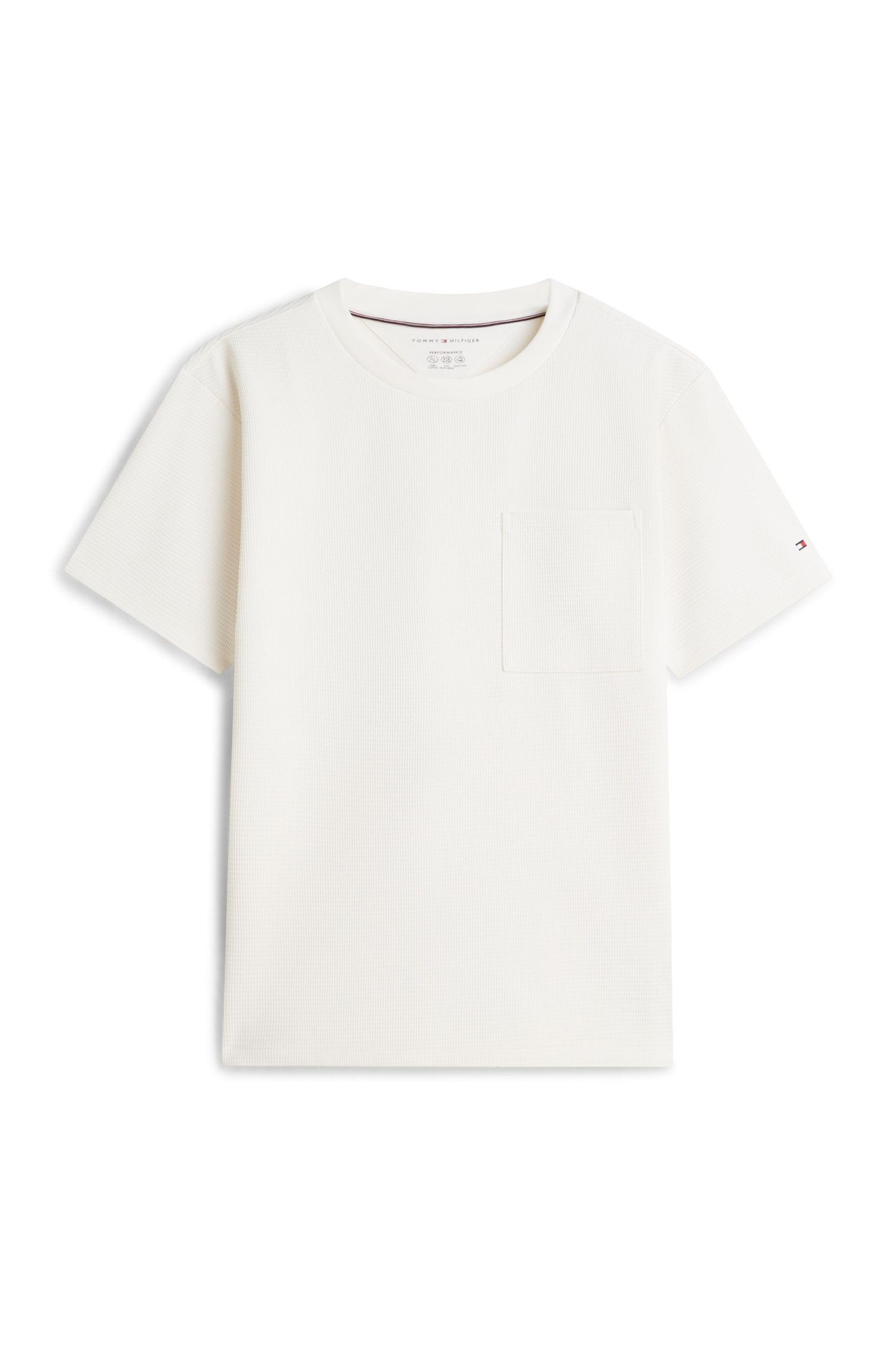 PERFORMANCE STRUCTURE TEE IVORY PETAL 1