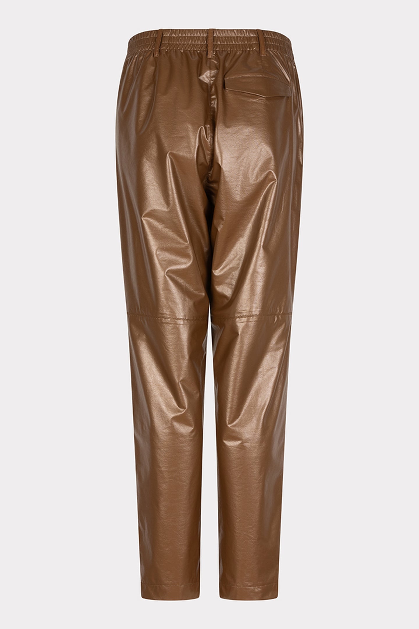 TROUSERS METALLIC PU BRONZE METALLIC 6
