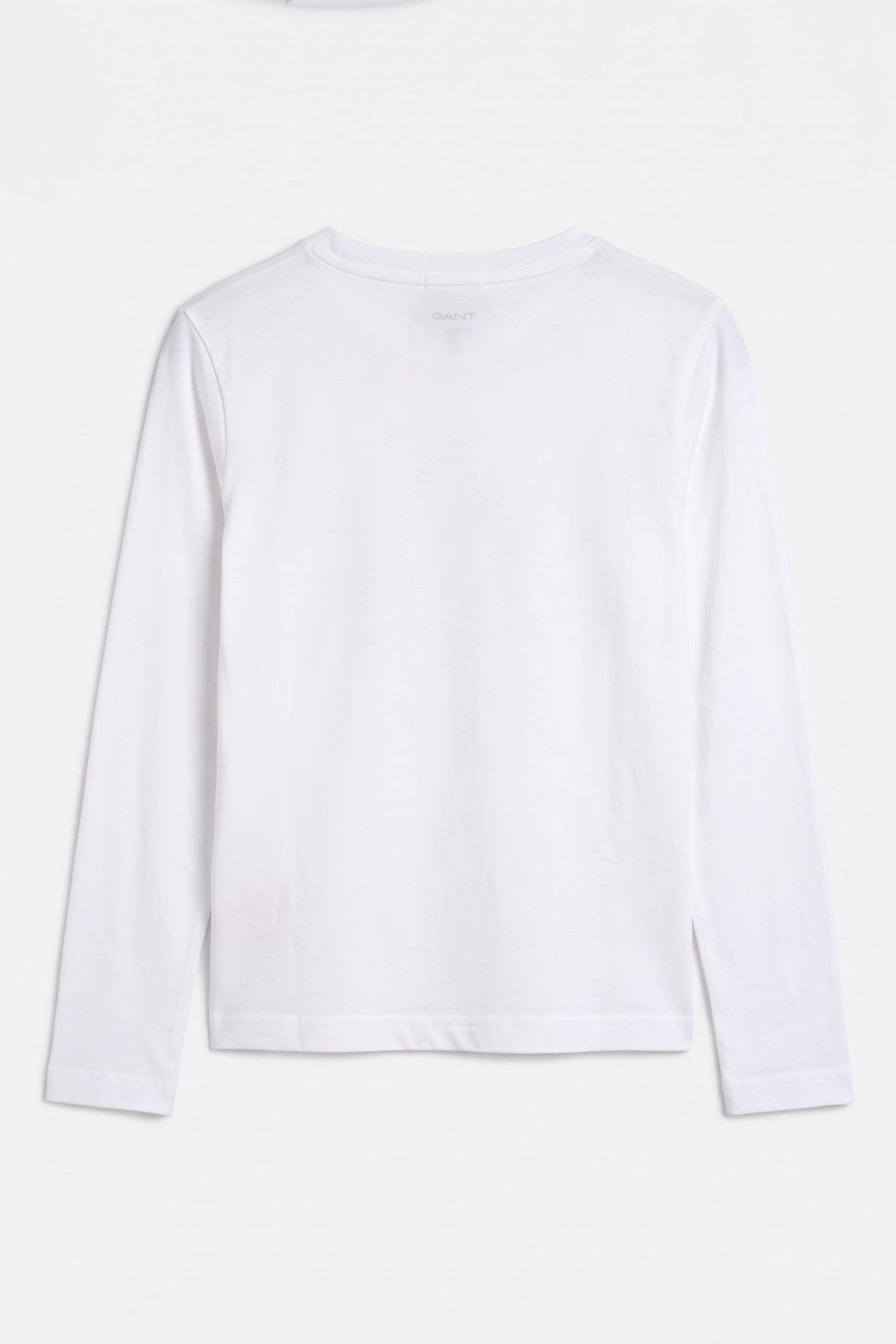 KIDS UNISEX ARCHIVE SHIELD LS T-SHIRT WHITE 3