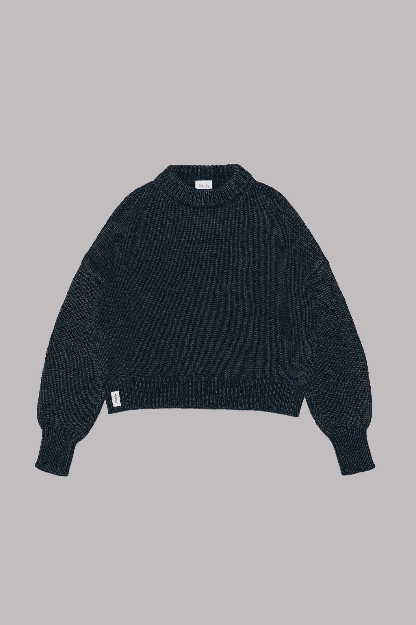 THE DARK FADED KNIT SWEATER 3