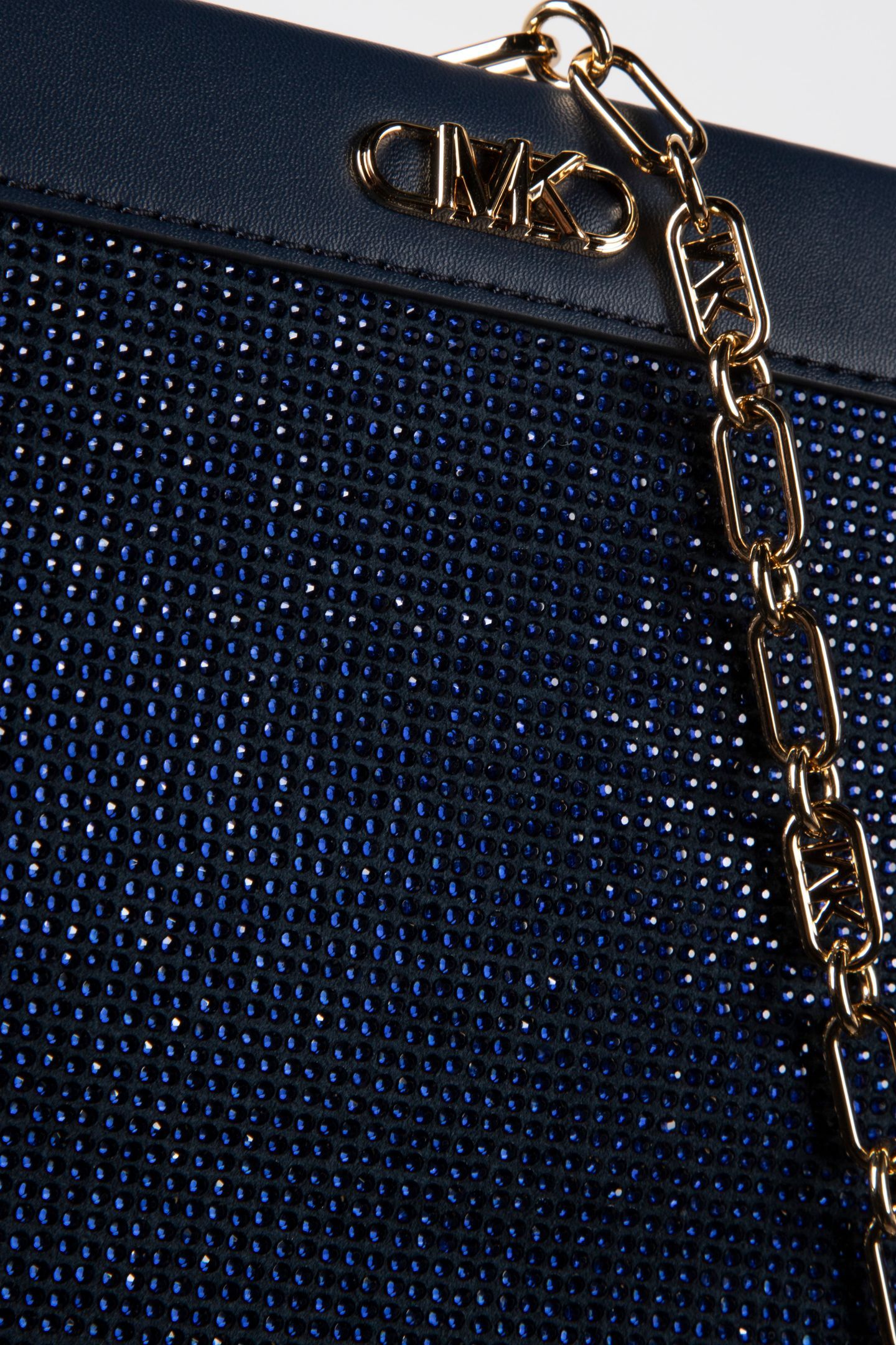 LARGE EMBELLISHED CONVERTIBLE CLUTCH NAVY 4