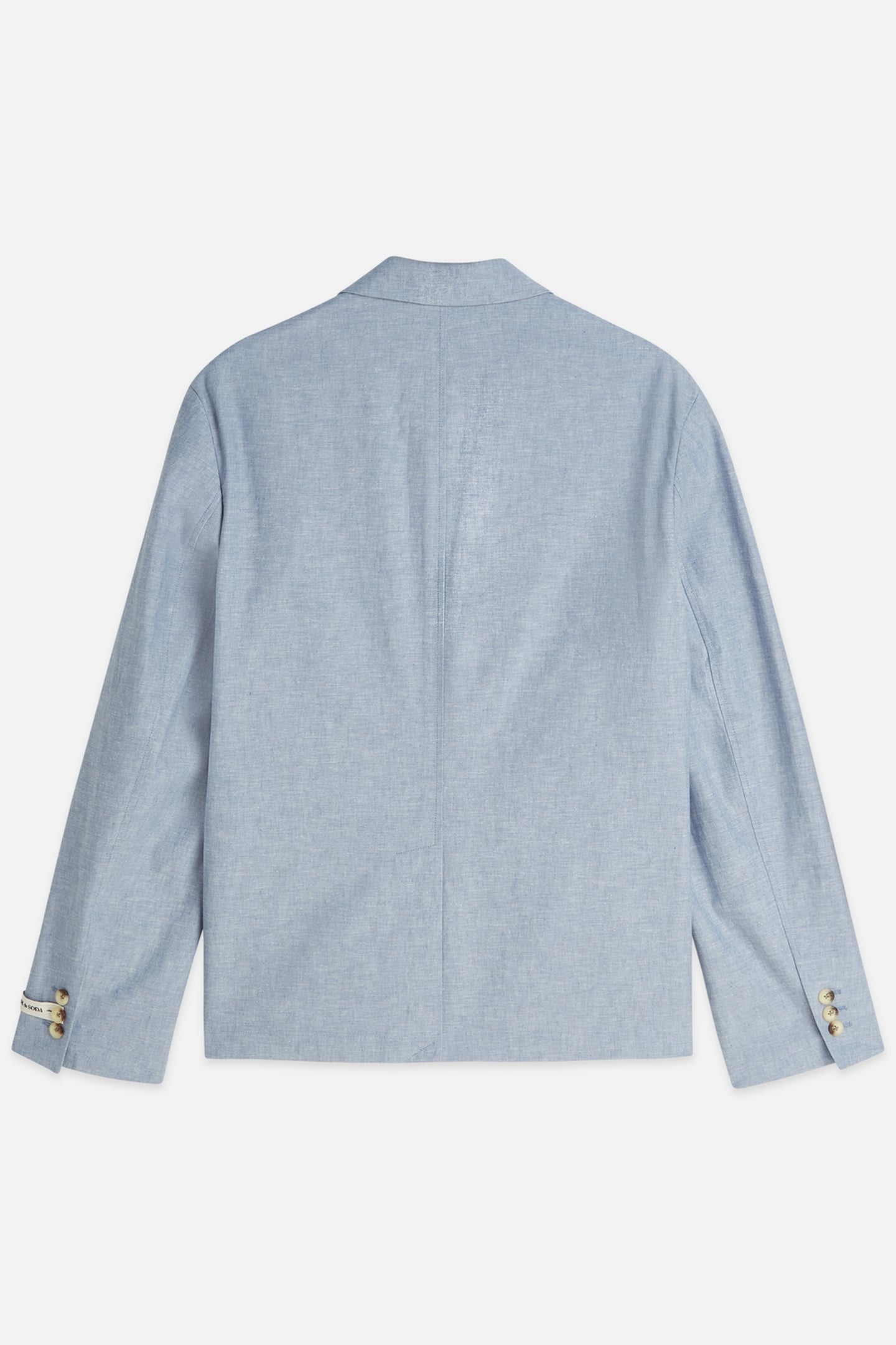 UNCONSTRUCTED LINENBLEND RELAXEDFIT BLAZER NAVY 2