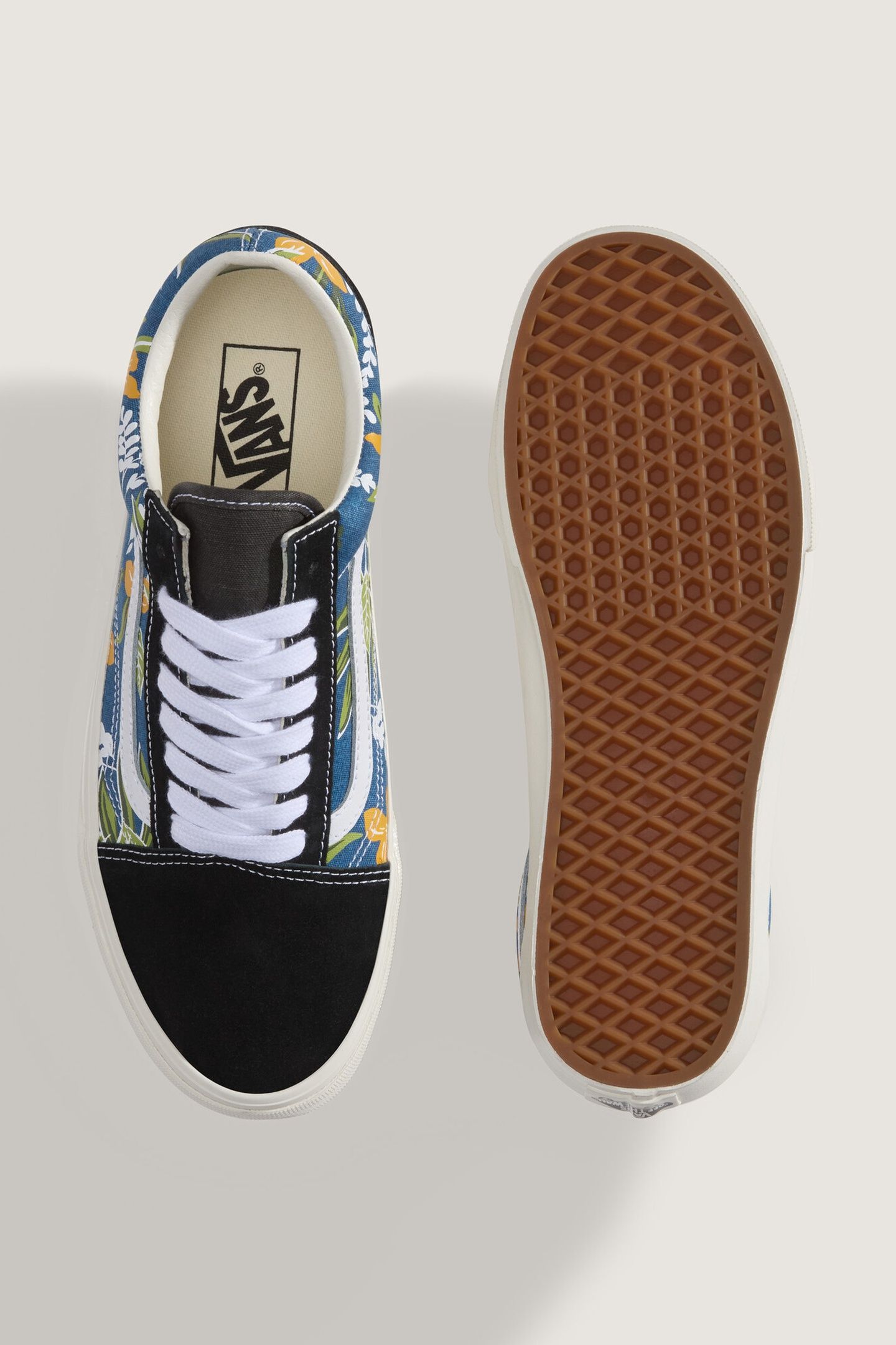 UNISEX OLD SKOOL FLORAL NAVY 5