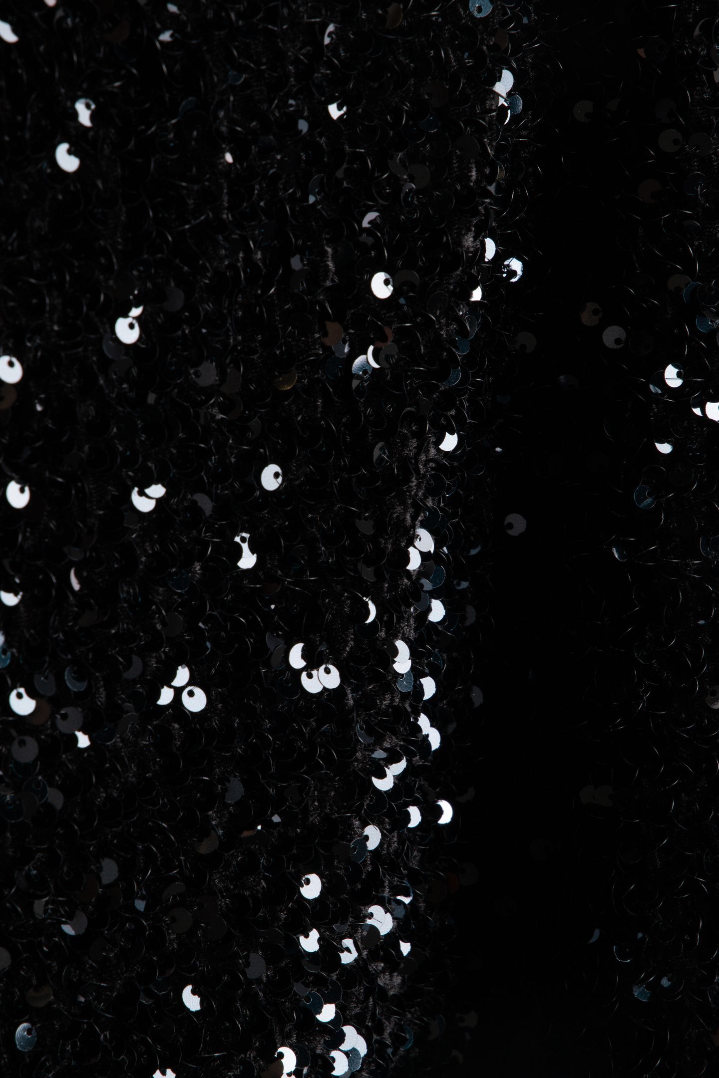 SEQUIN LAYERED MIDI SKIRT COAL 4
