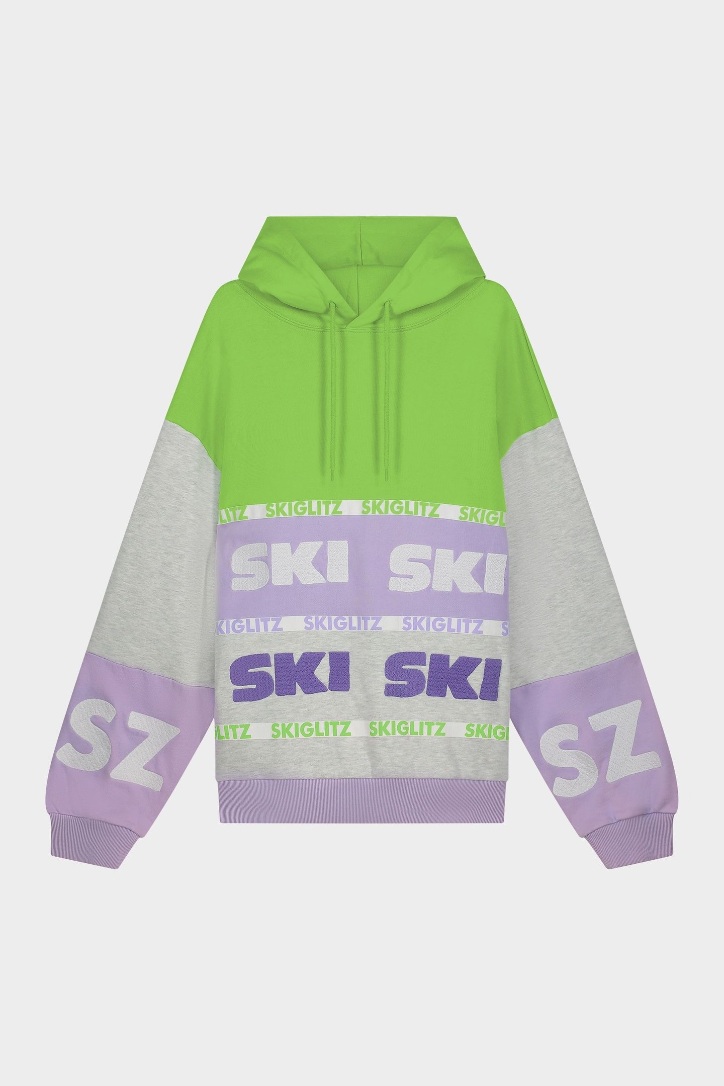 HEIDI HOODIE MELANGE GREY 1